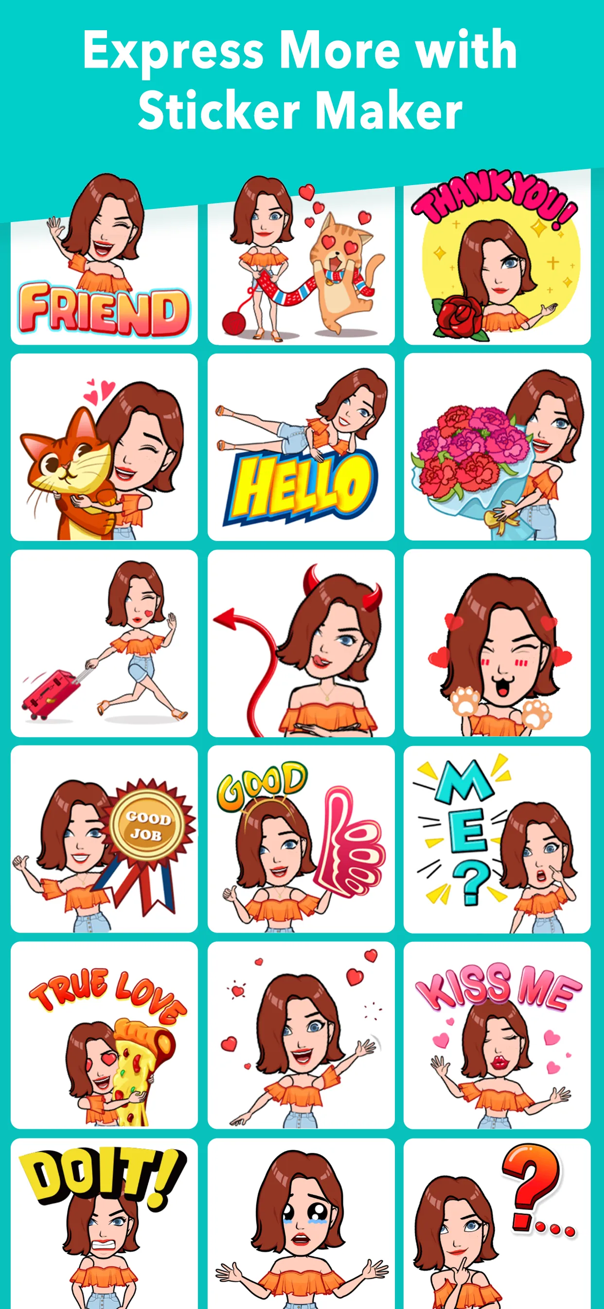 Avatar & Cartoon Maker: Zmoji iphone screenshot 4
