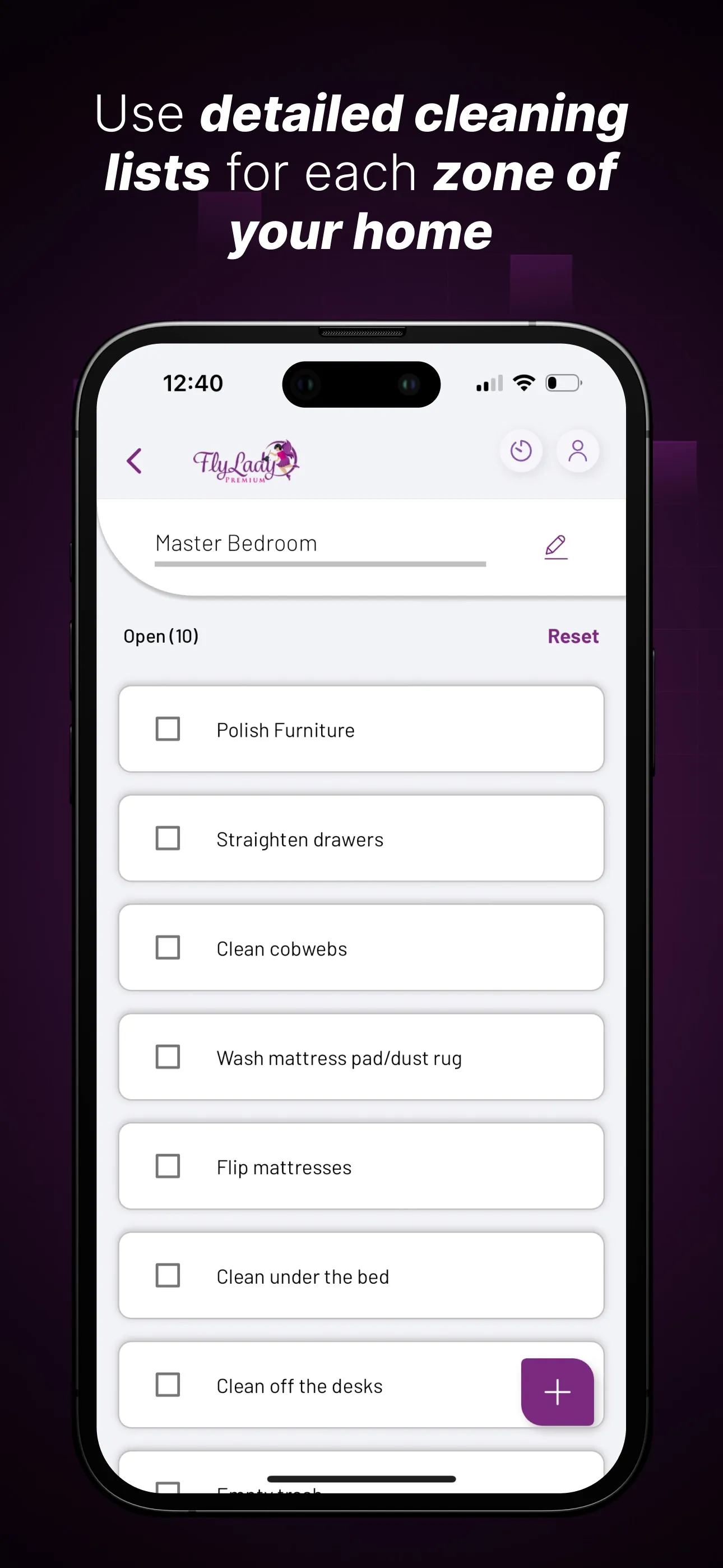 FlyLadyPlus iphone screenshot 5