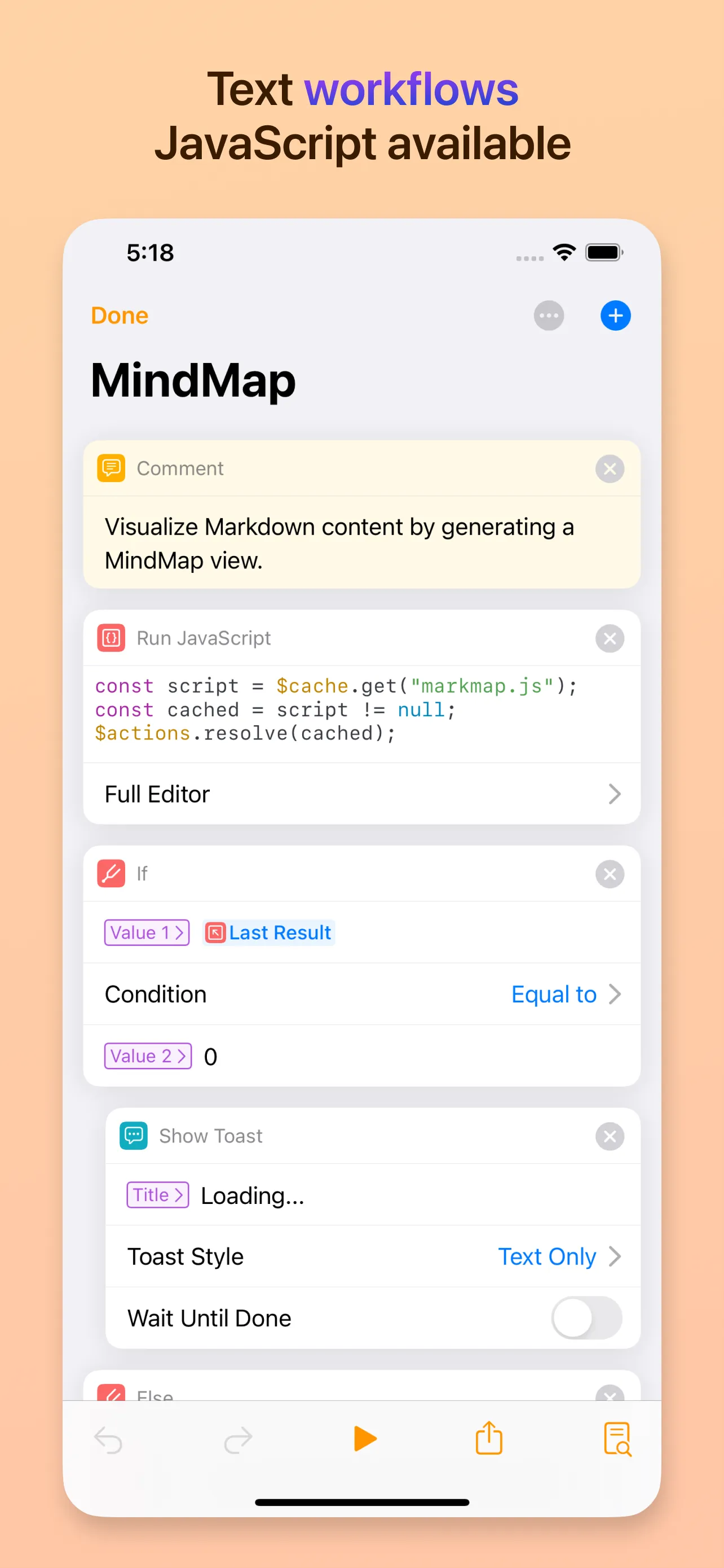 Taio - Markdown & Text Actions iphone screenshot 7