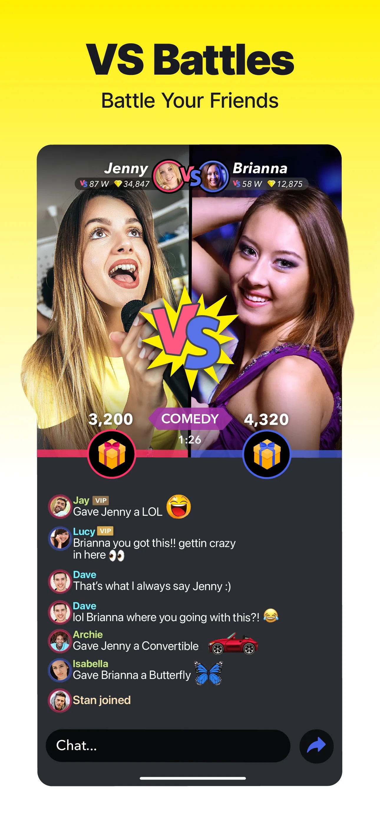 C2 - Live Streaming iphone screenshot 4