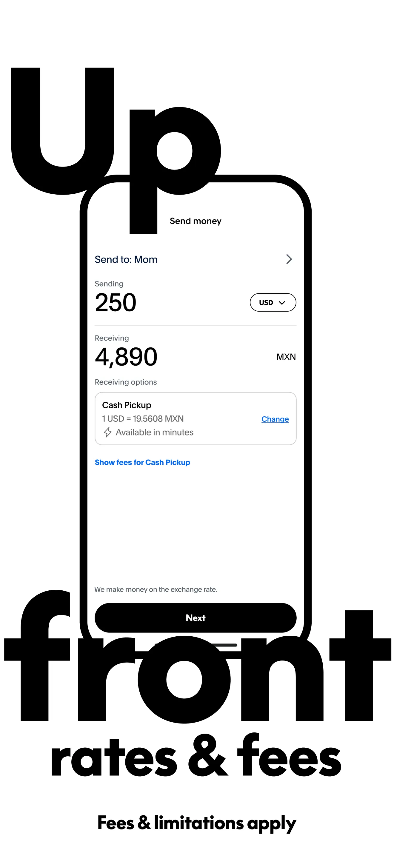 Xoom: Send Money & Transfer iphone screenshot 3