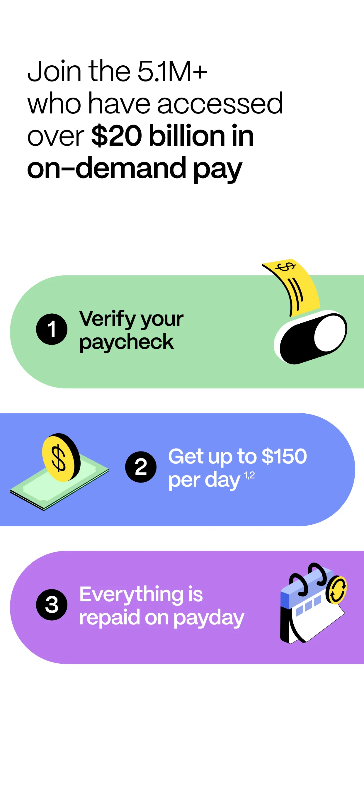 EarnIn: Why Wait for Payday? iphone screenshot 9