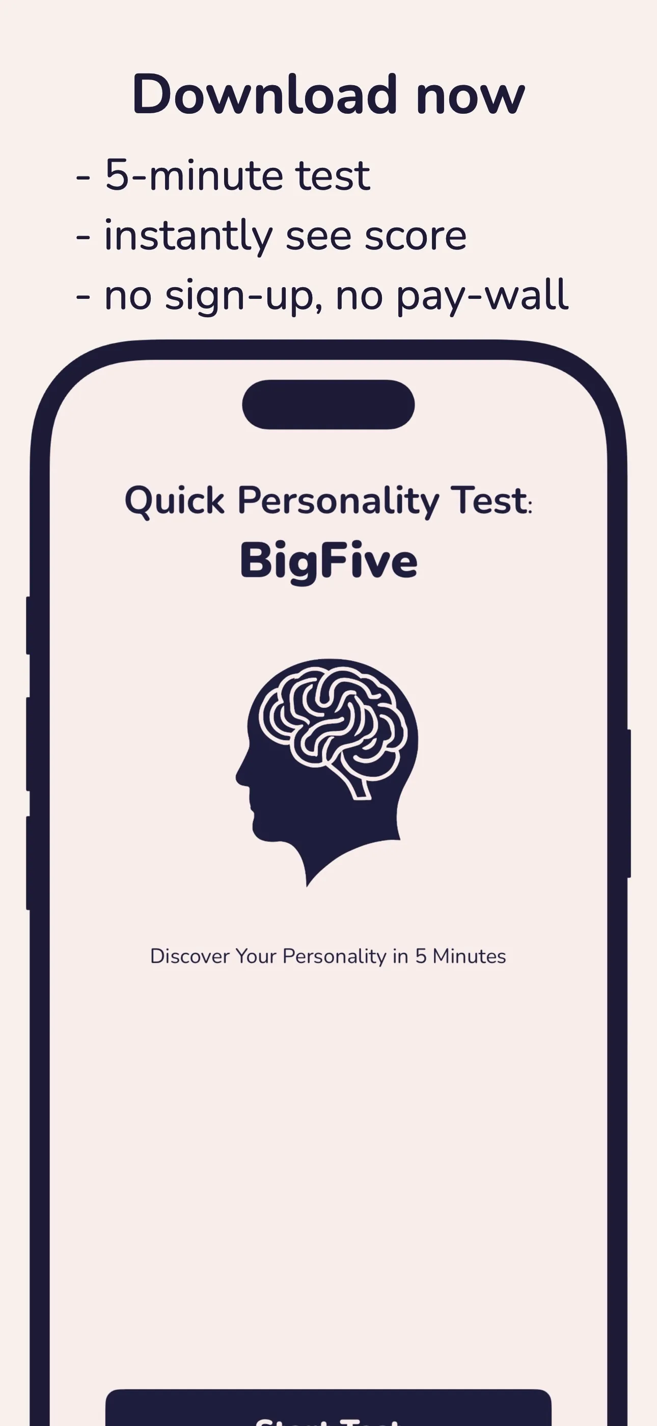 Personality Test: Big Five iphone screenshot 7