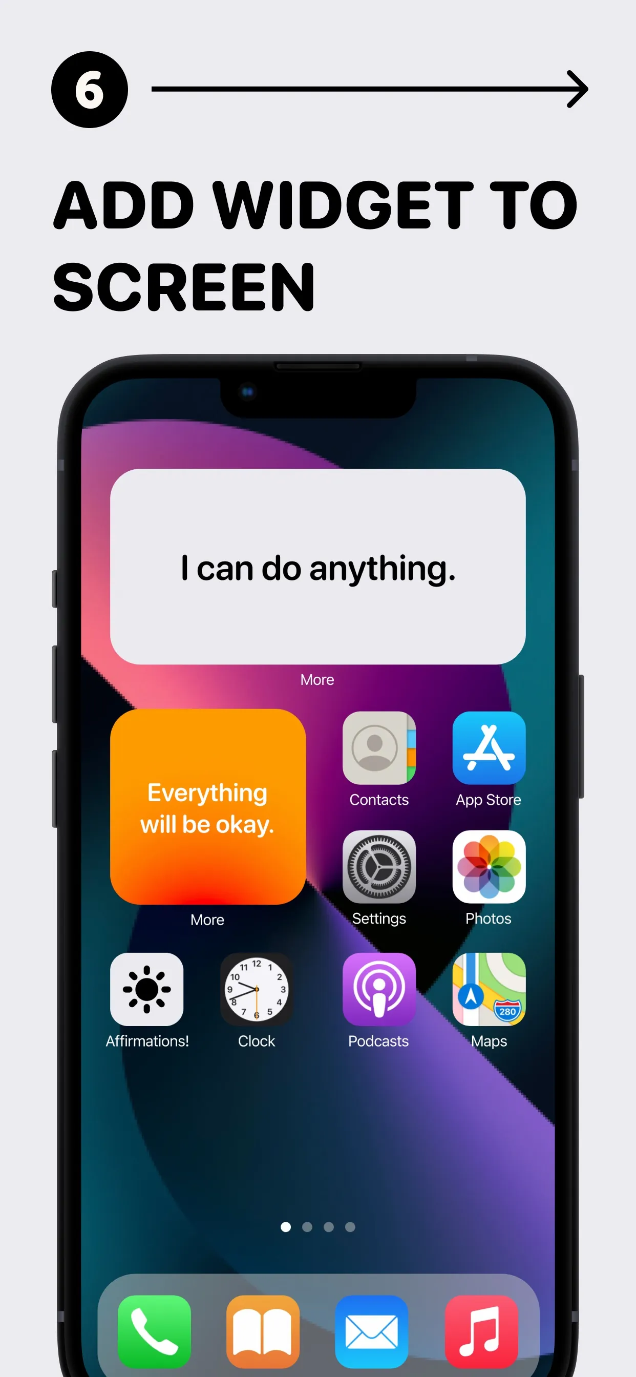 Affirmations for You iphone screenshot 7