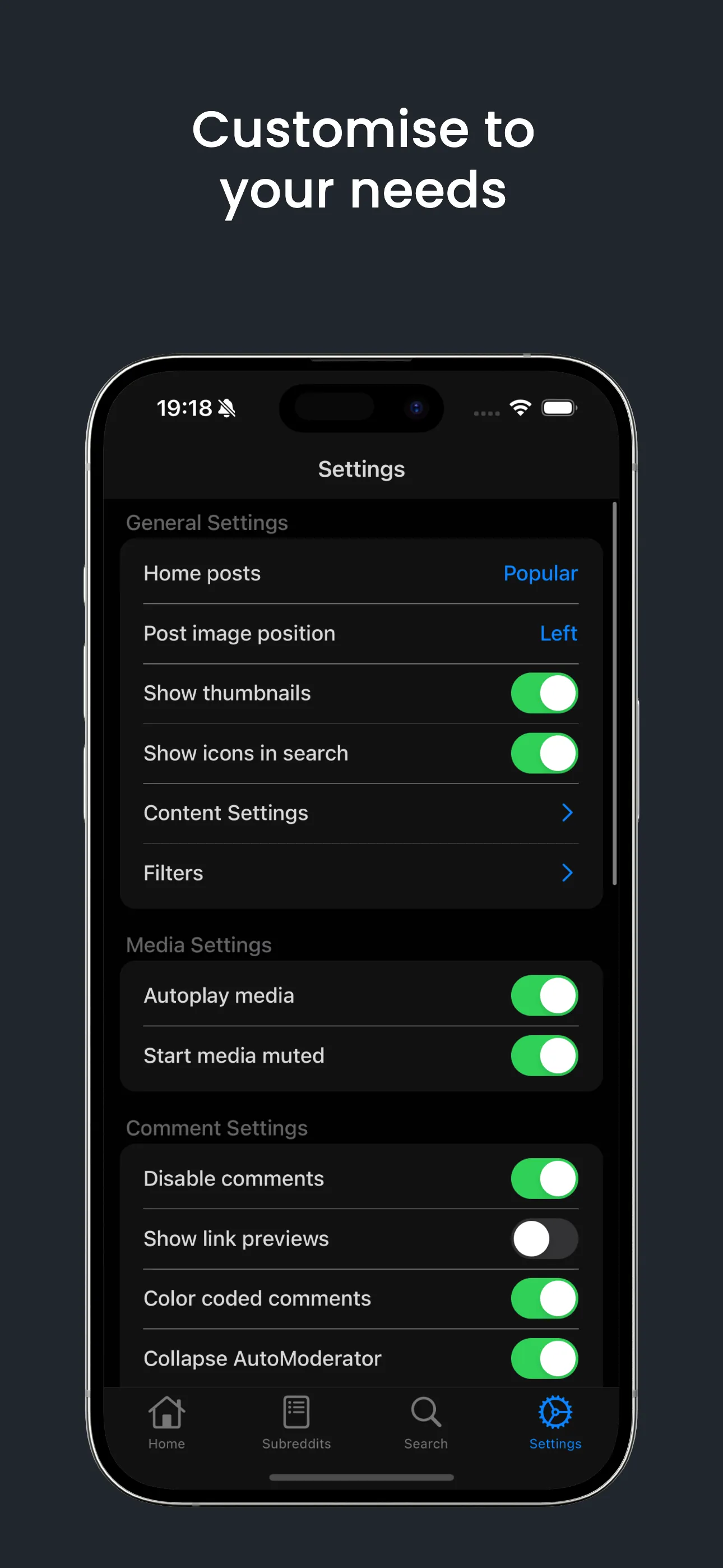 lurkur for reddit iphone screenshot 5