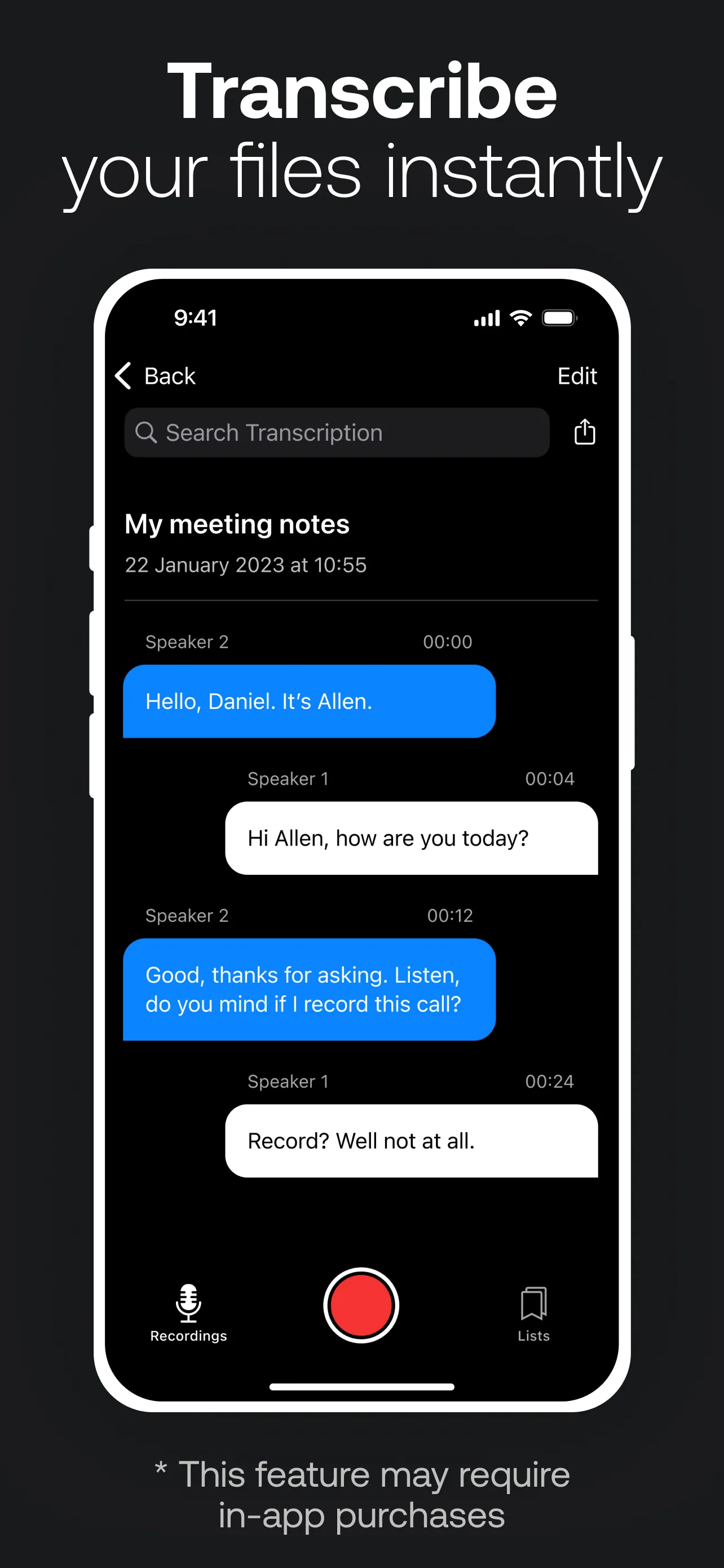 TapeACall: Call Recorder iphone screenshot 4