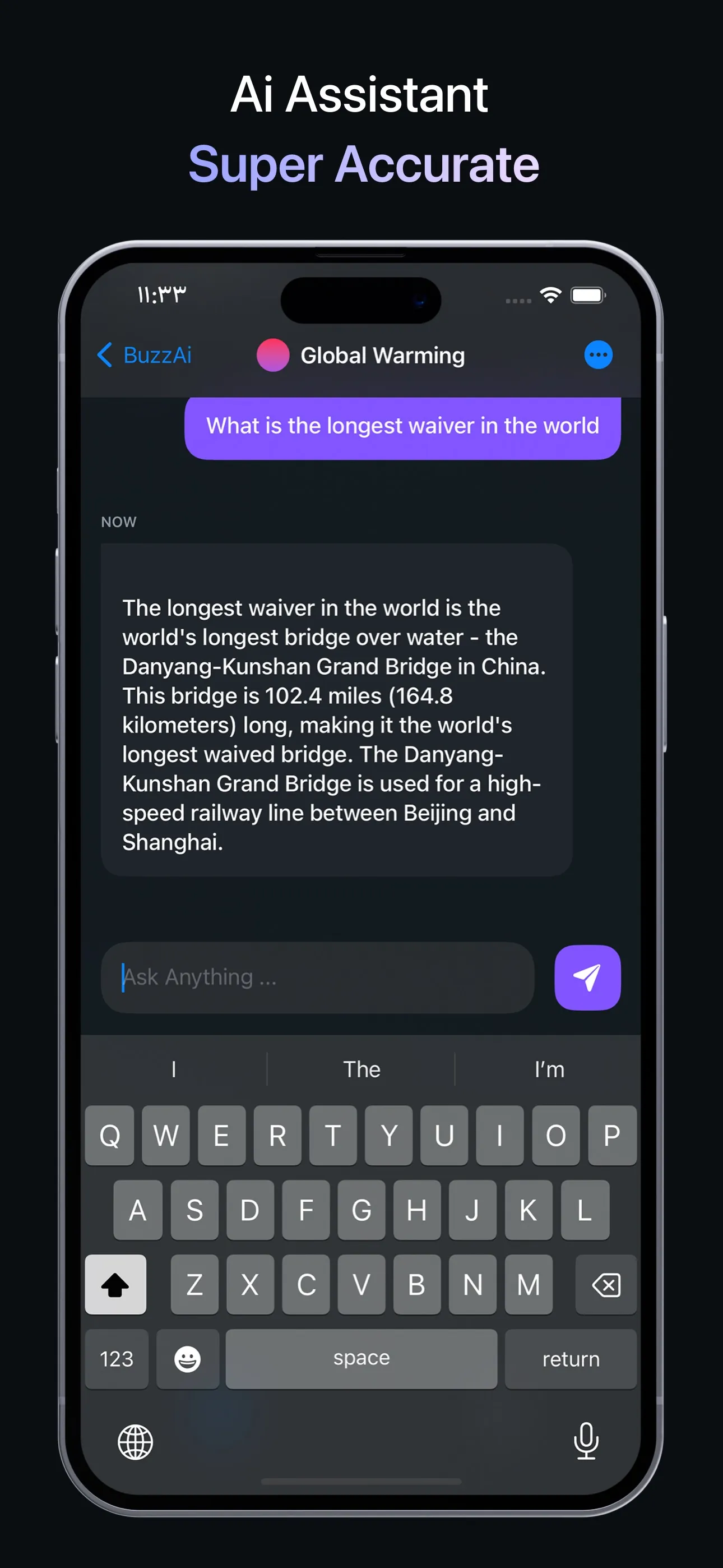 Flash Chat: Ai Chat Assistant iphone screenshot 2