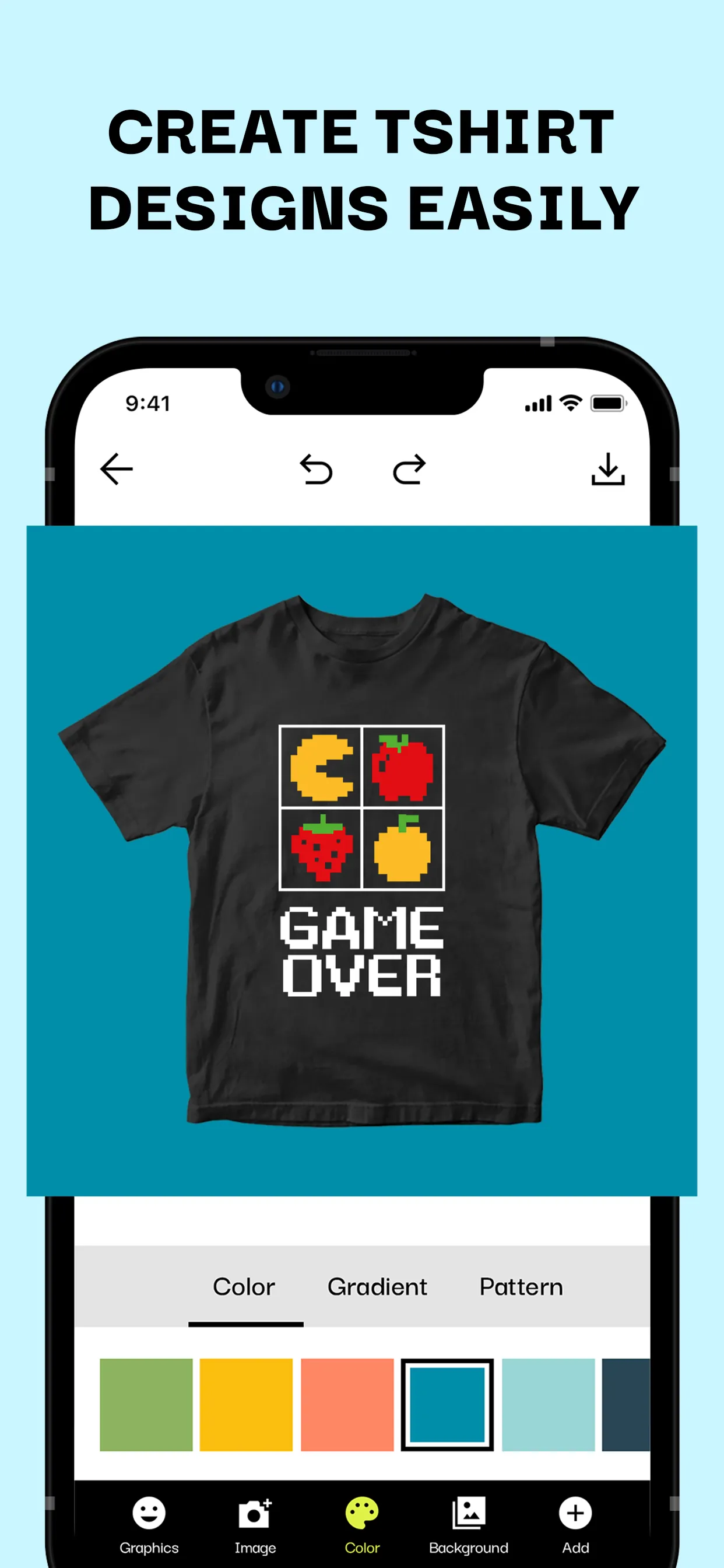 Mockup creator: Shirt designer iphone screenshot 2