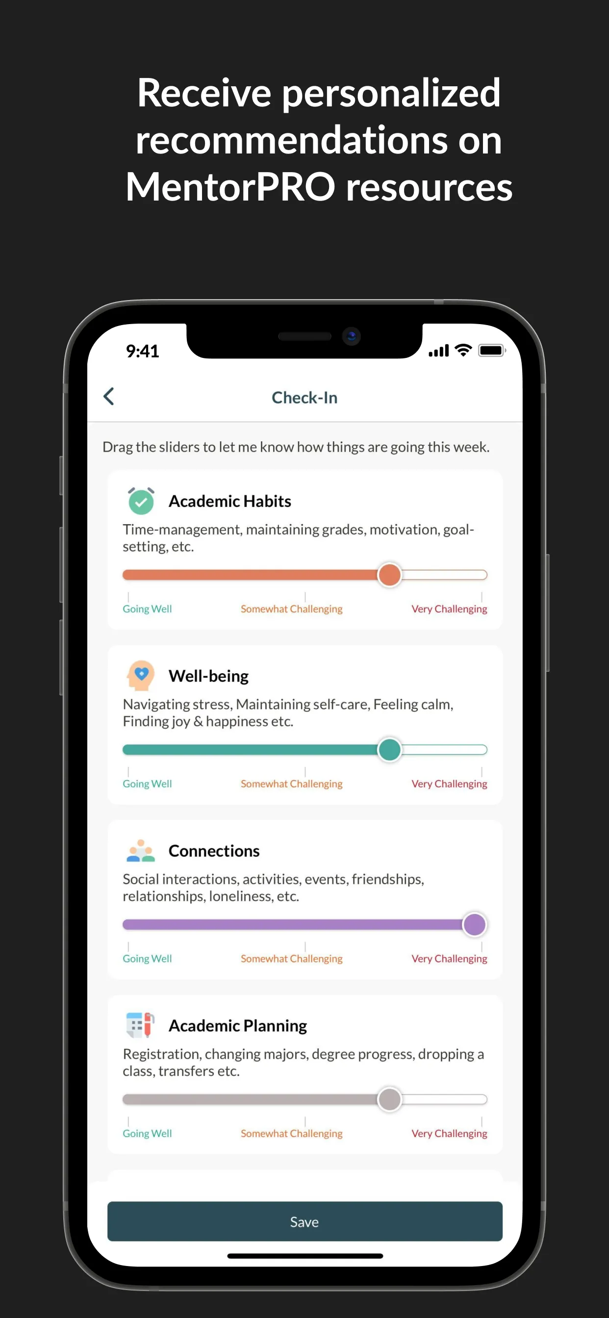 MentorPRO iphone screenshot 1
