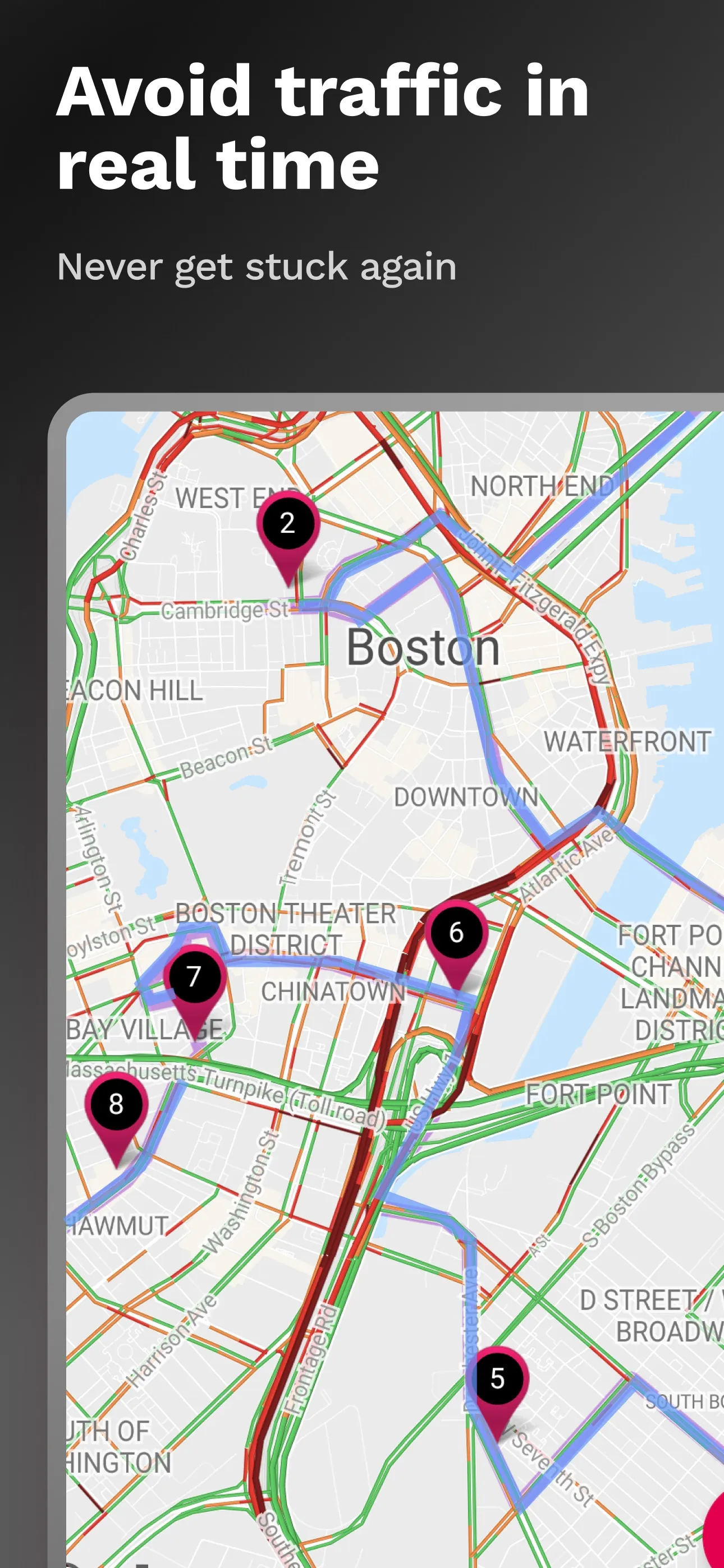 RoadWarrior Route Planner iphone screenshot 7