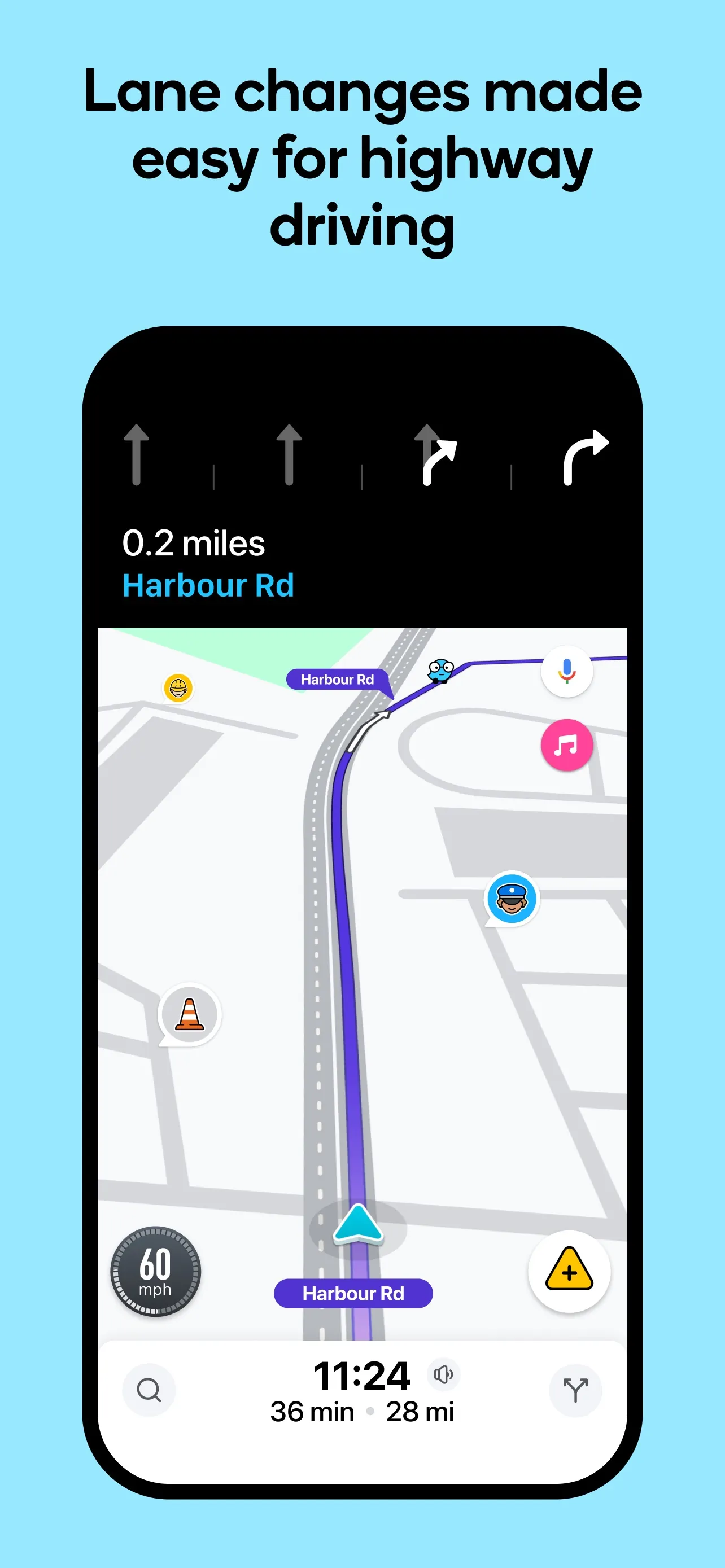 Waze Navigation & Live Traffic iphone screenshot 8