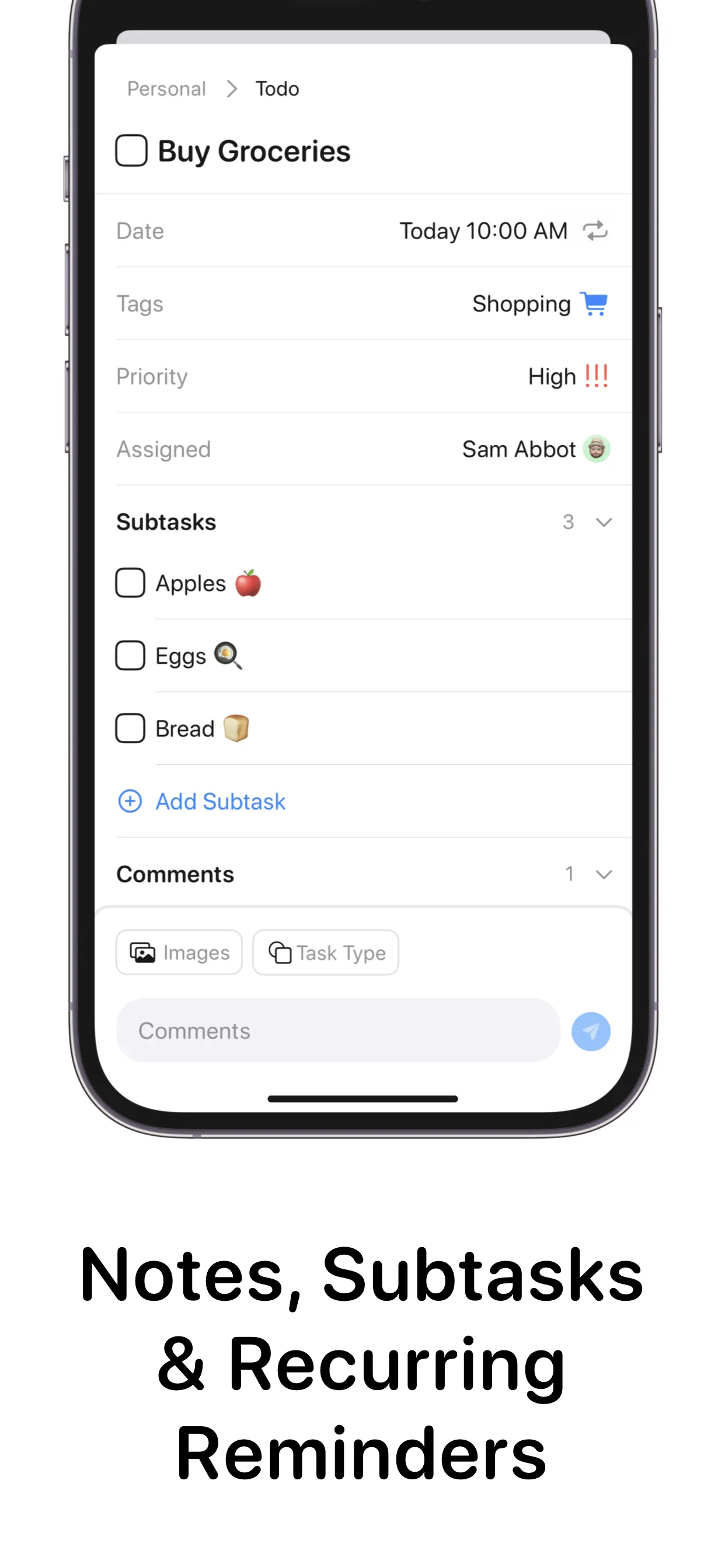 Tasks: Todo Lists & Kanban iphone screenshot 5