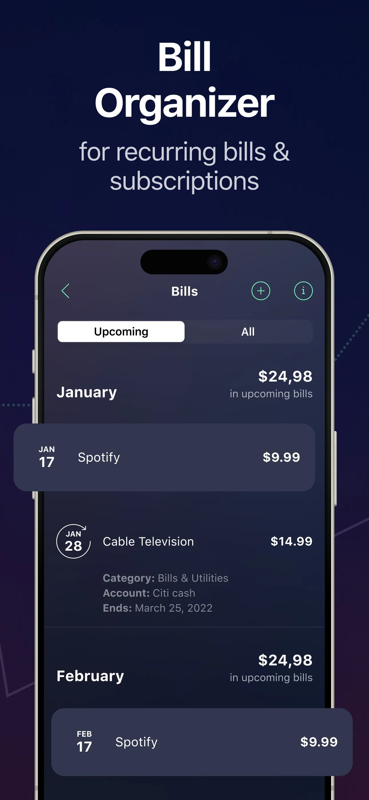 PocketGuard・Money&Bill Tracker iphone screenshot 4