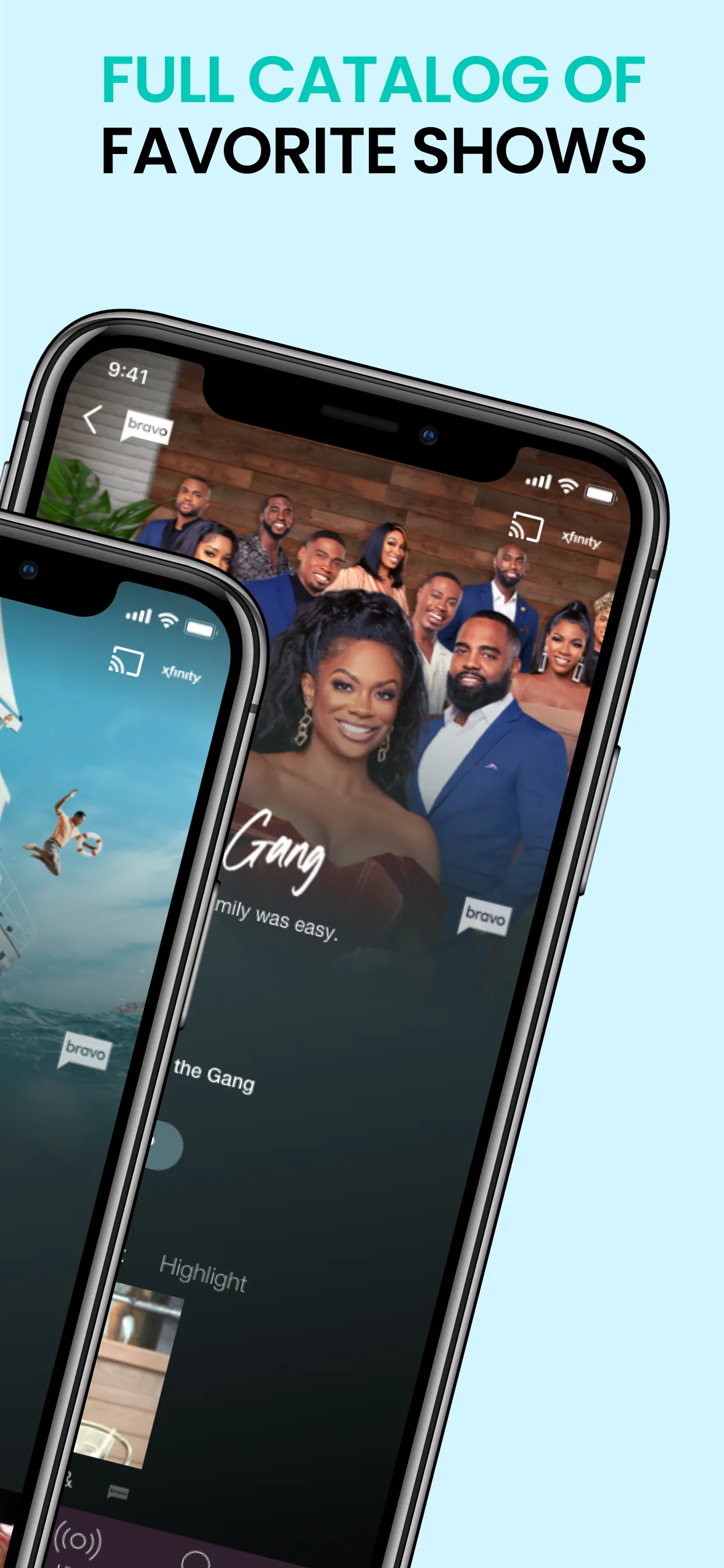 Bravo - Live Stream TV Shows iphone screenshot 2