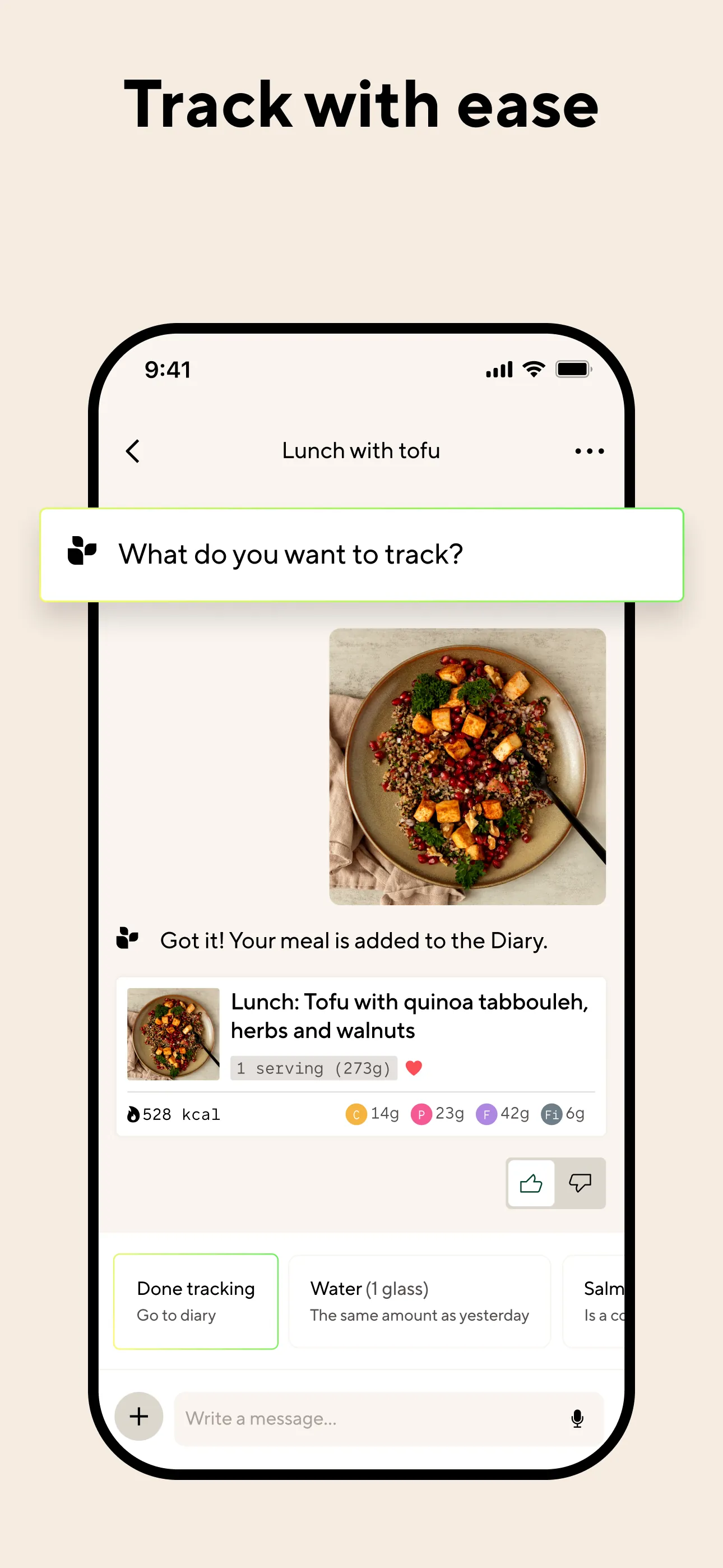 Lifesum Food & Calorie Tracker iphone screenshot 4