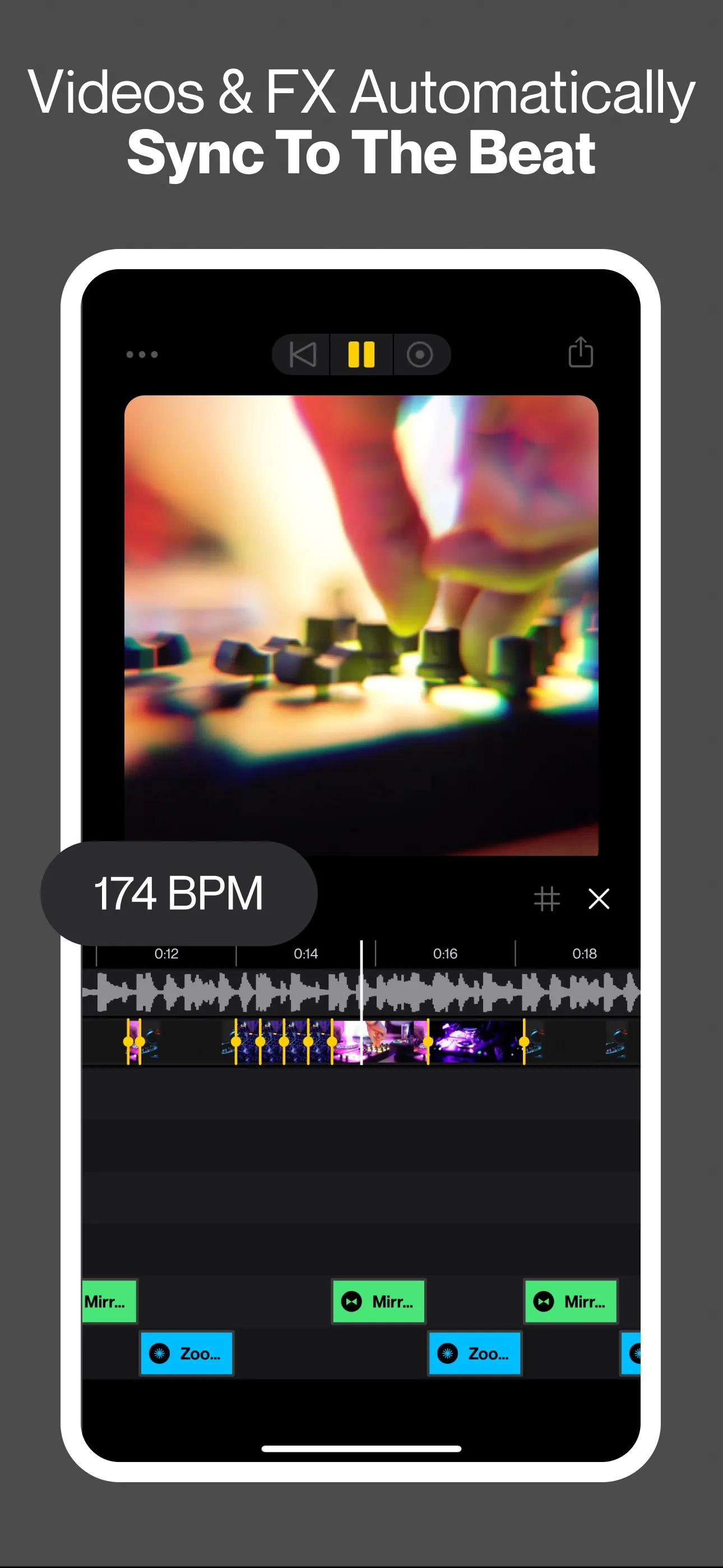 Spool - Music Video Editor iphone screenshot 5