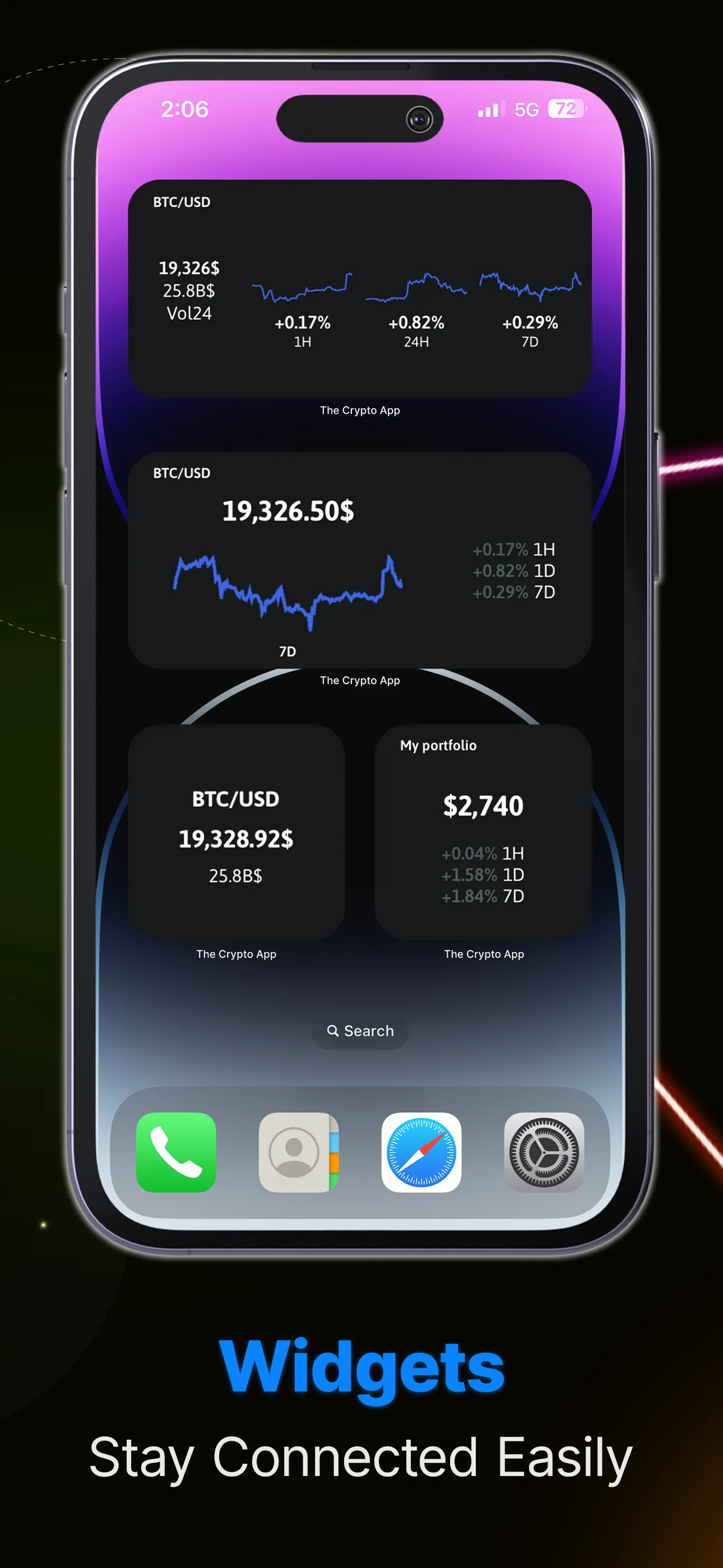 The Crypto App: News & Alerts iphone screenshot 4