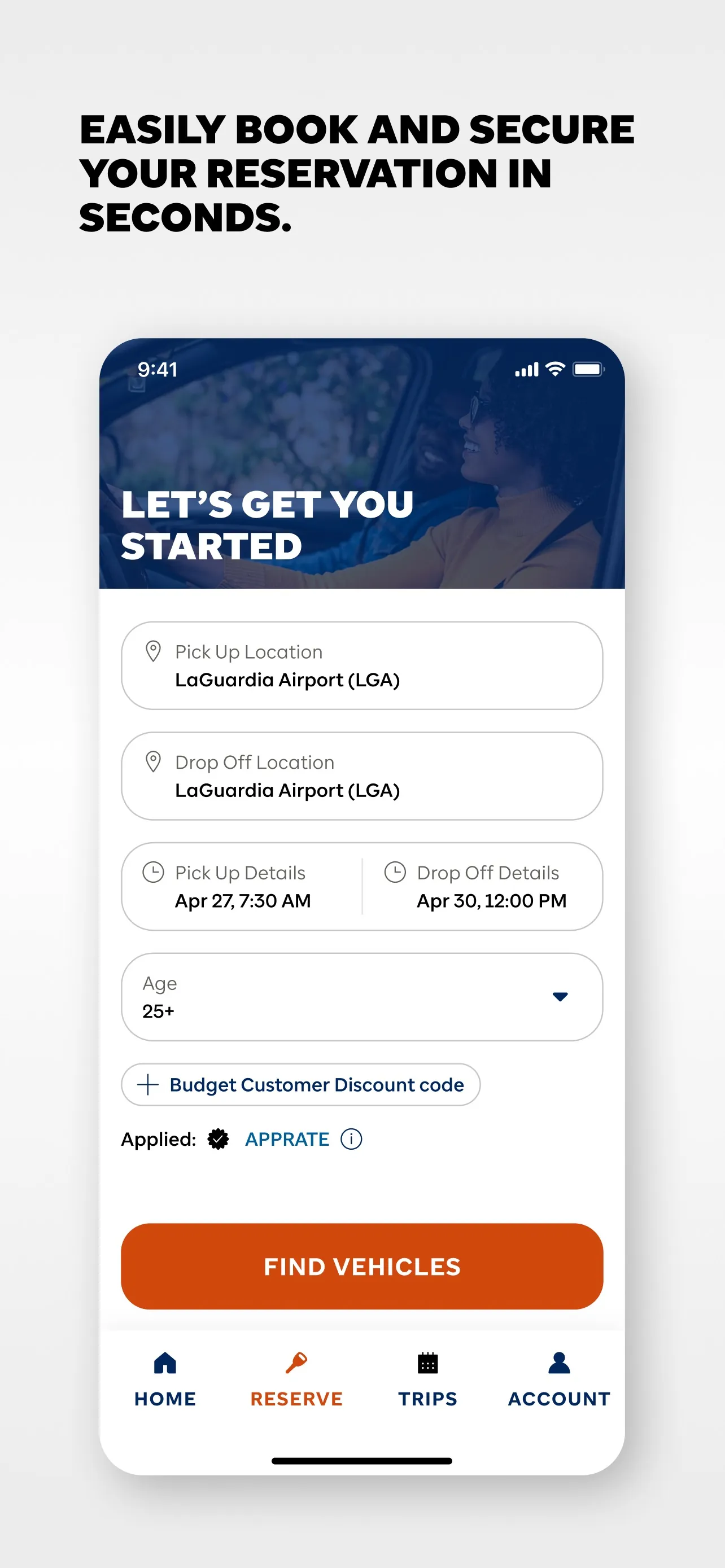 Budget – Car Rental iphone screenshot 3