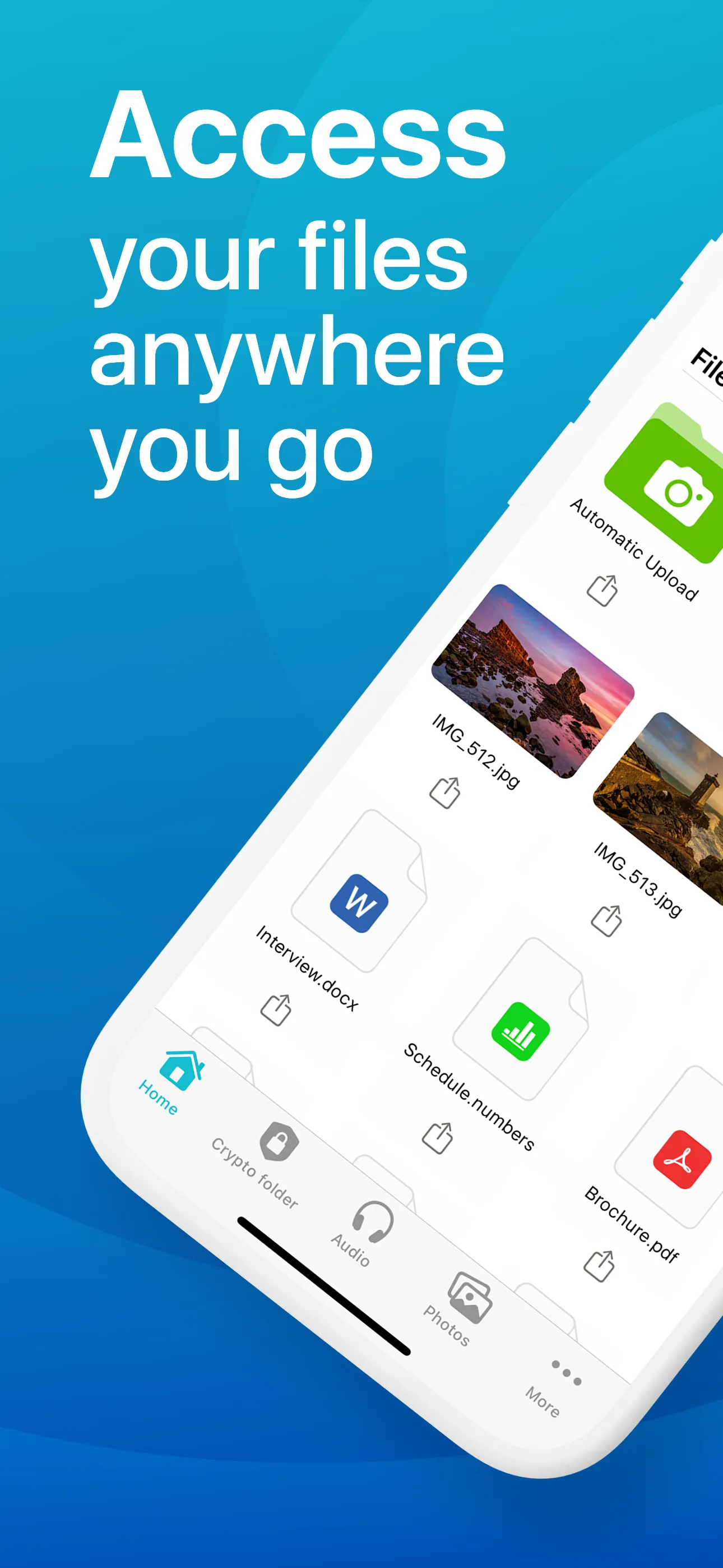 pCloud - Cloud Storage iphone screenshot 1