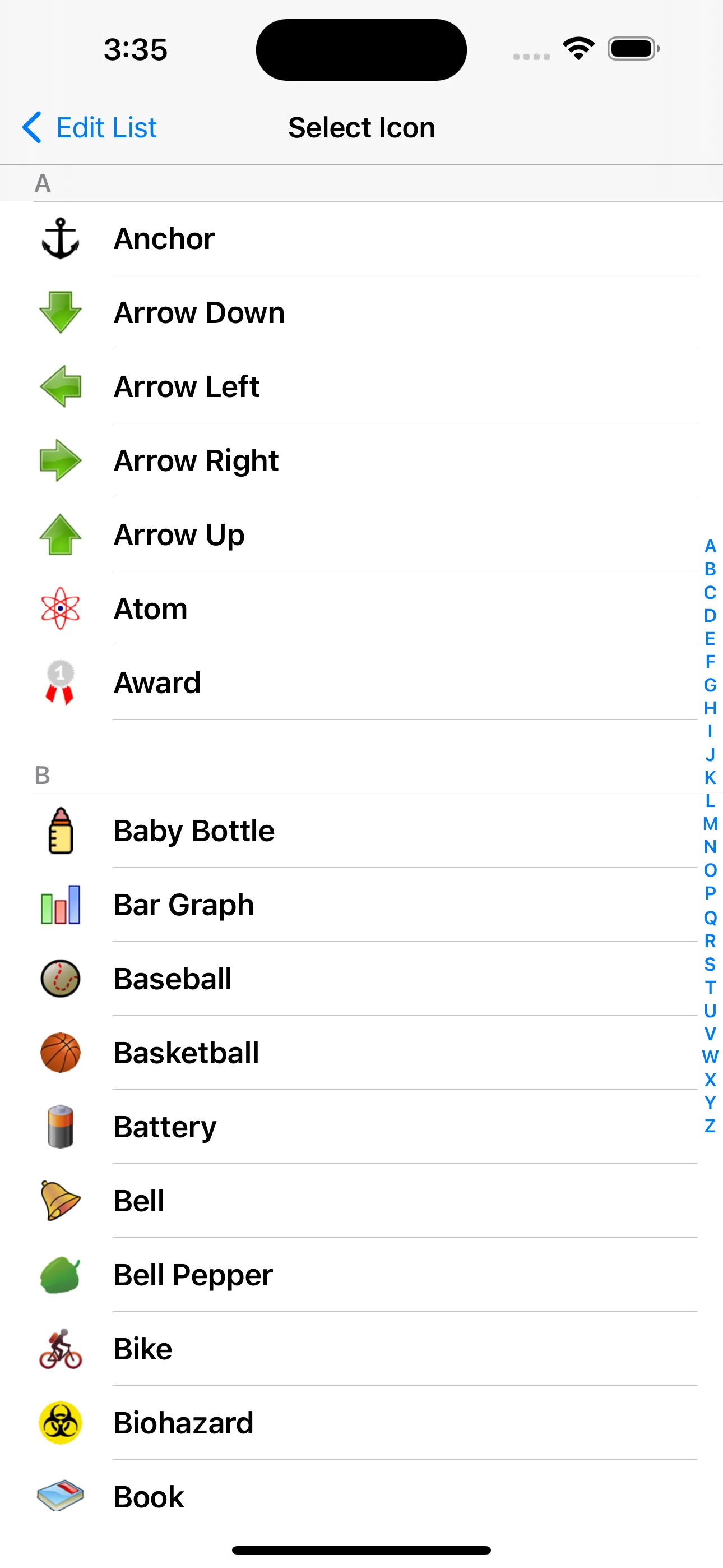List! Lite iphone screenshot 5