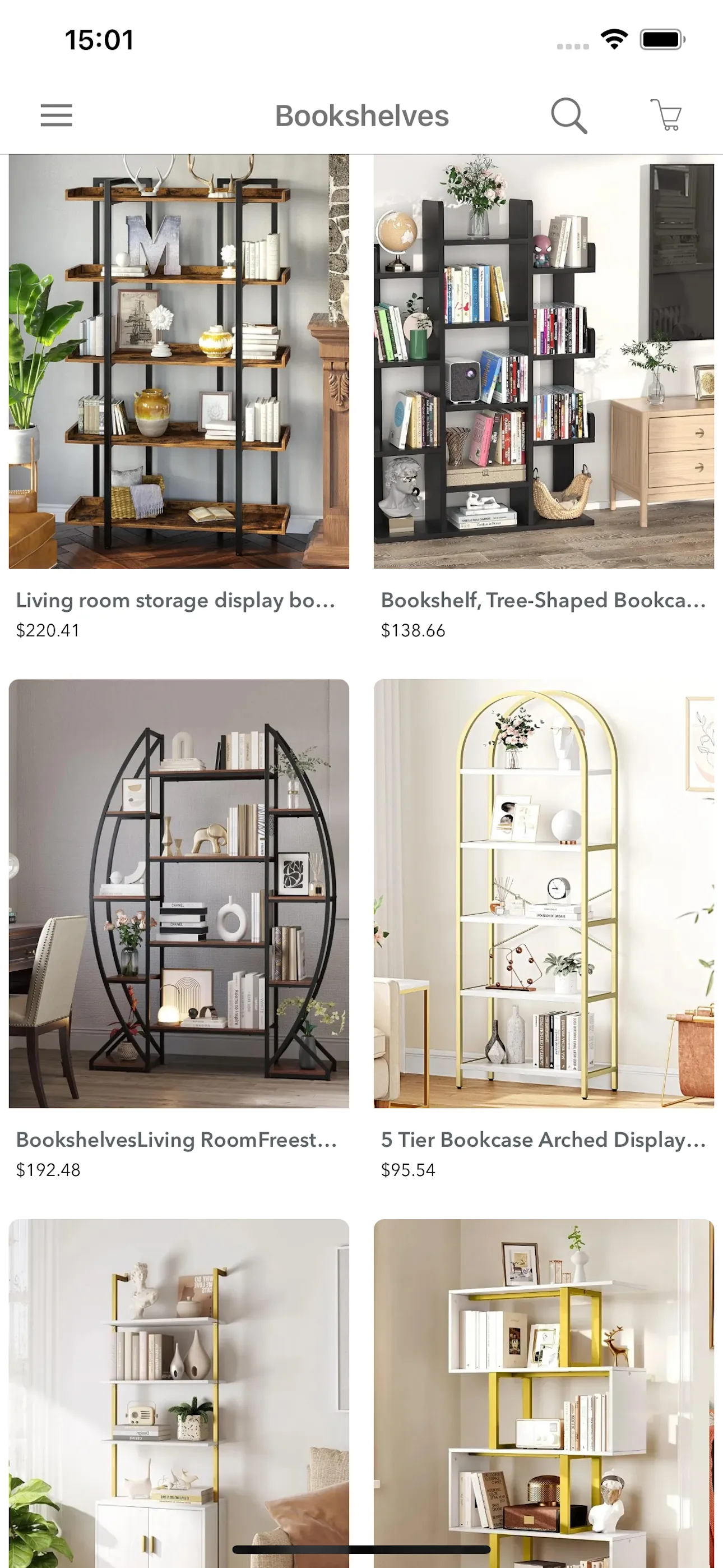Cheap Furniture Shopping Shop iphone screenshot 2