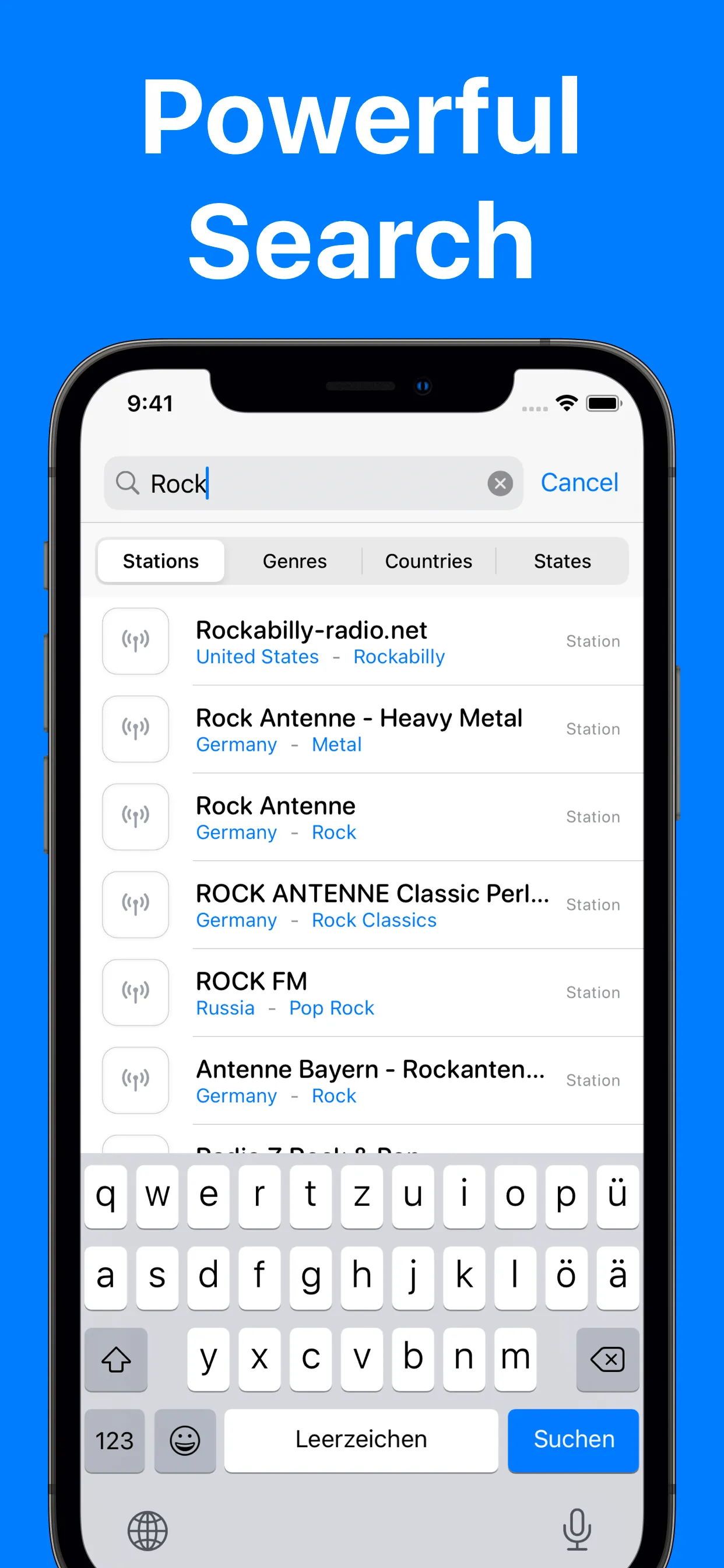 FM Radio App iphone screenshot 6
