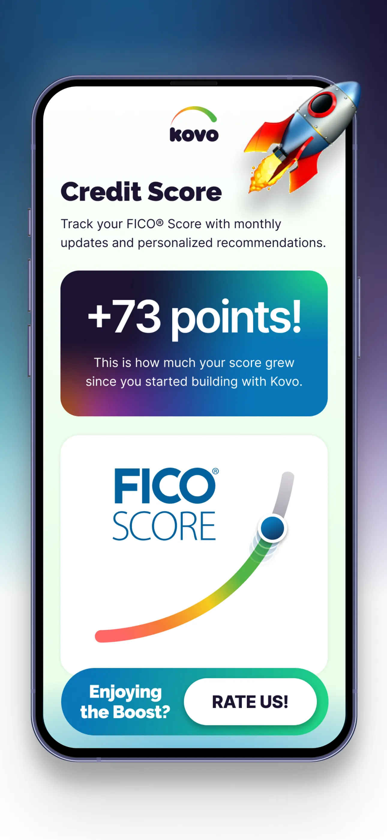 Kovo Credit Builder + Rewards iphone screenshot 2