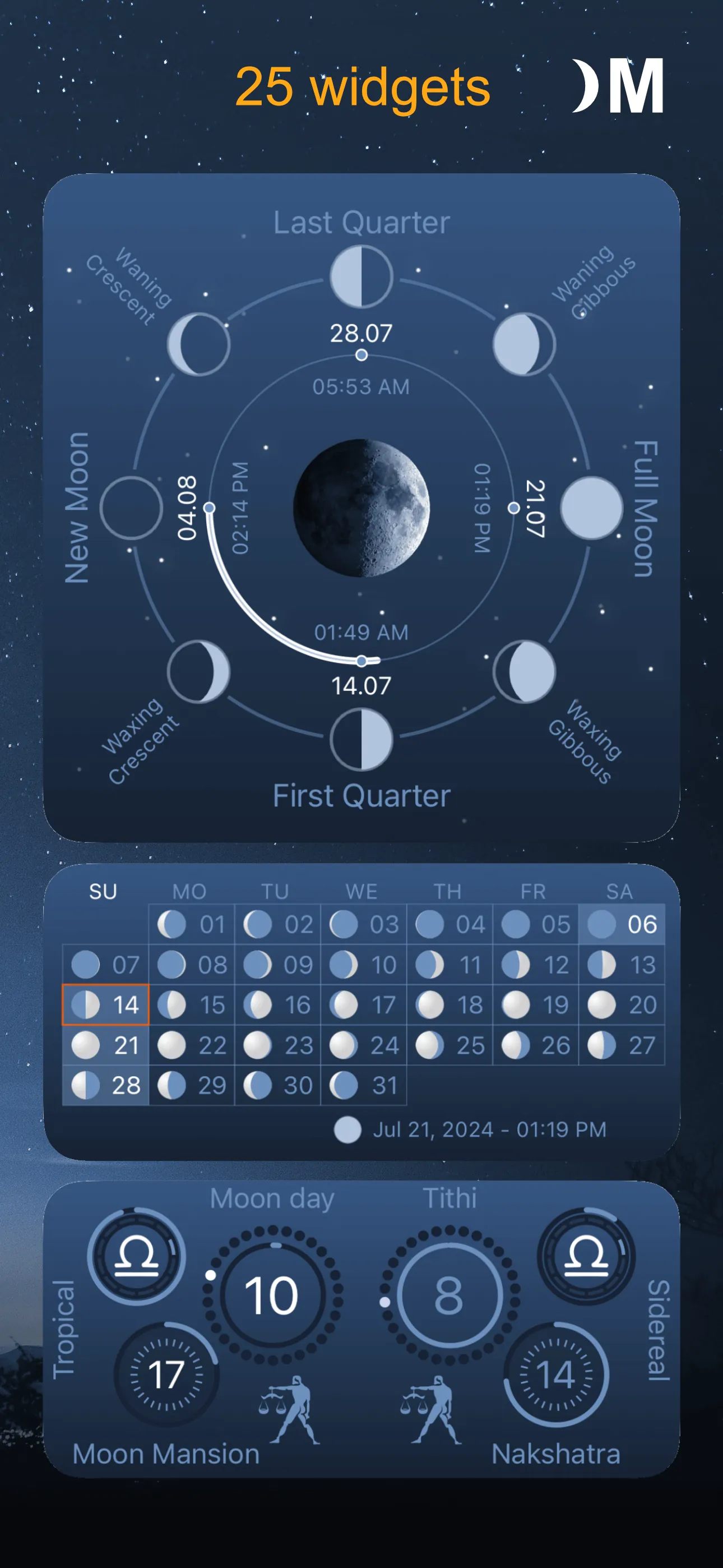 Deluxe Moon Pro • App & Widget iphone screenshot 9