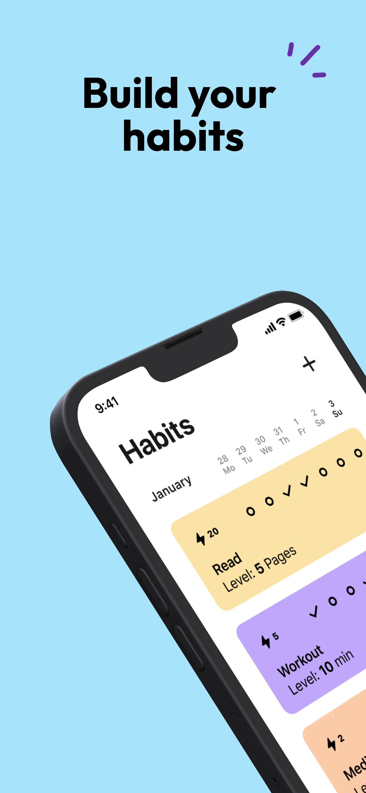 Onrise: Habit Tracker & Focus iphone screenshot 2