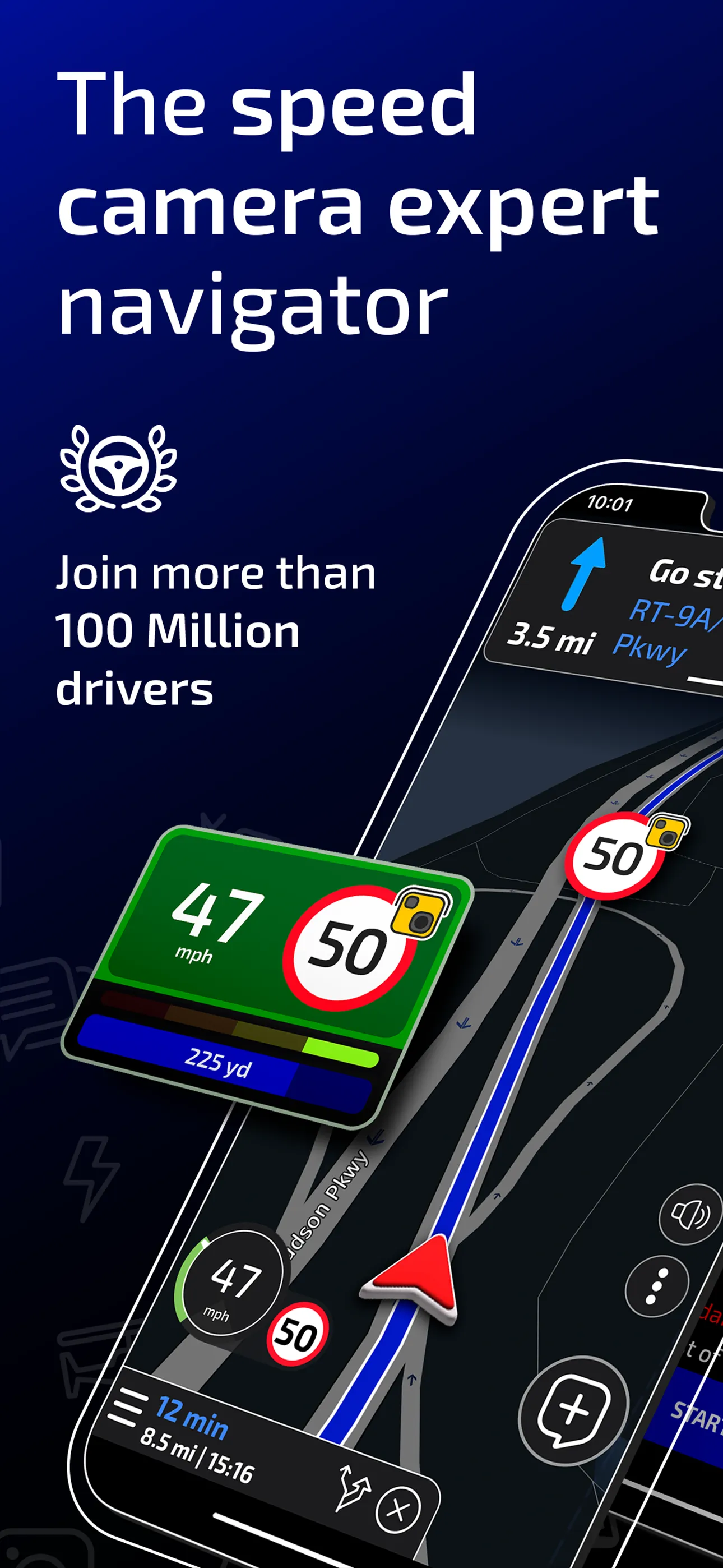 Radarbot: Speed Cameras | GPS iphone screenshot 2