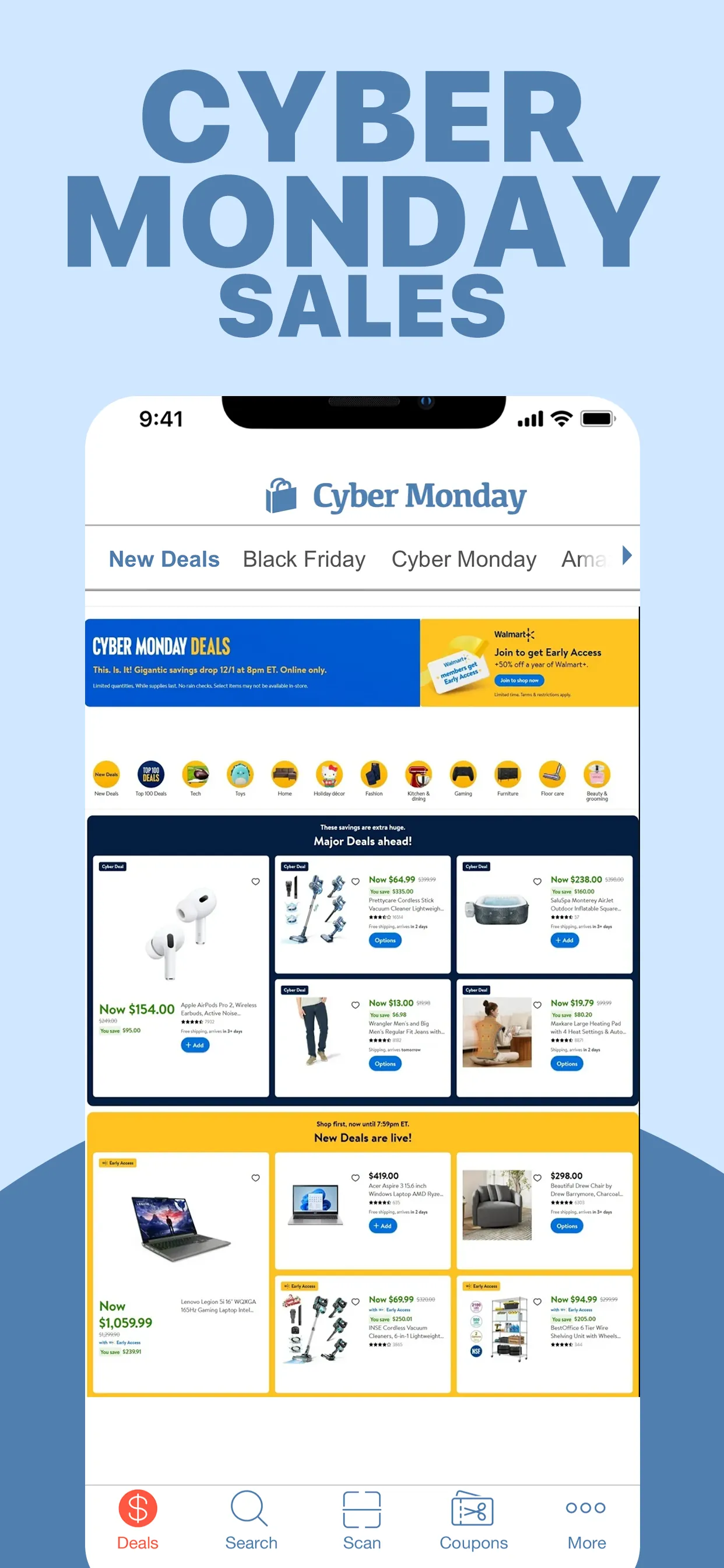 Cyber Monday 2025 Deals, Ads iphone screenshot 2