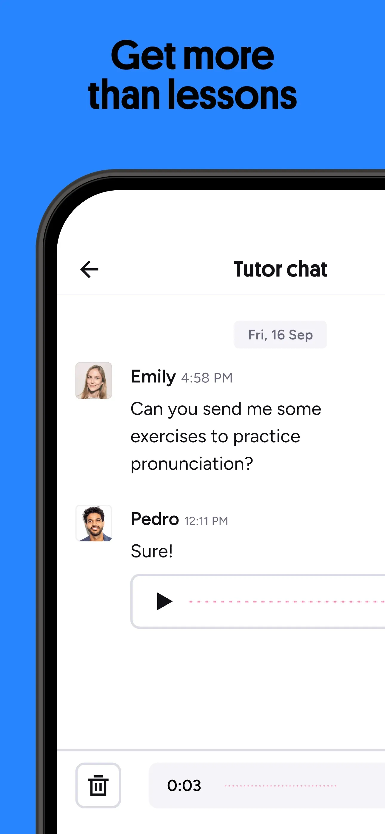 Preply: Language Learning App iphone screenshot 5