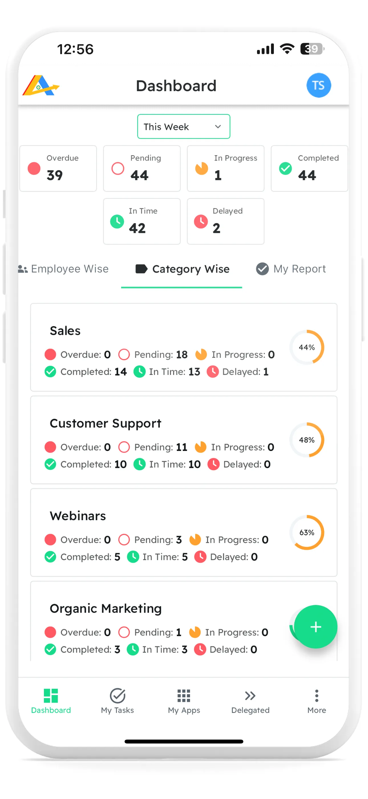 Automate Team iphone screenshot 2