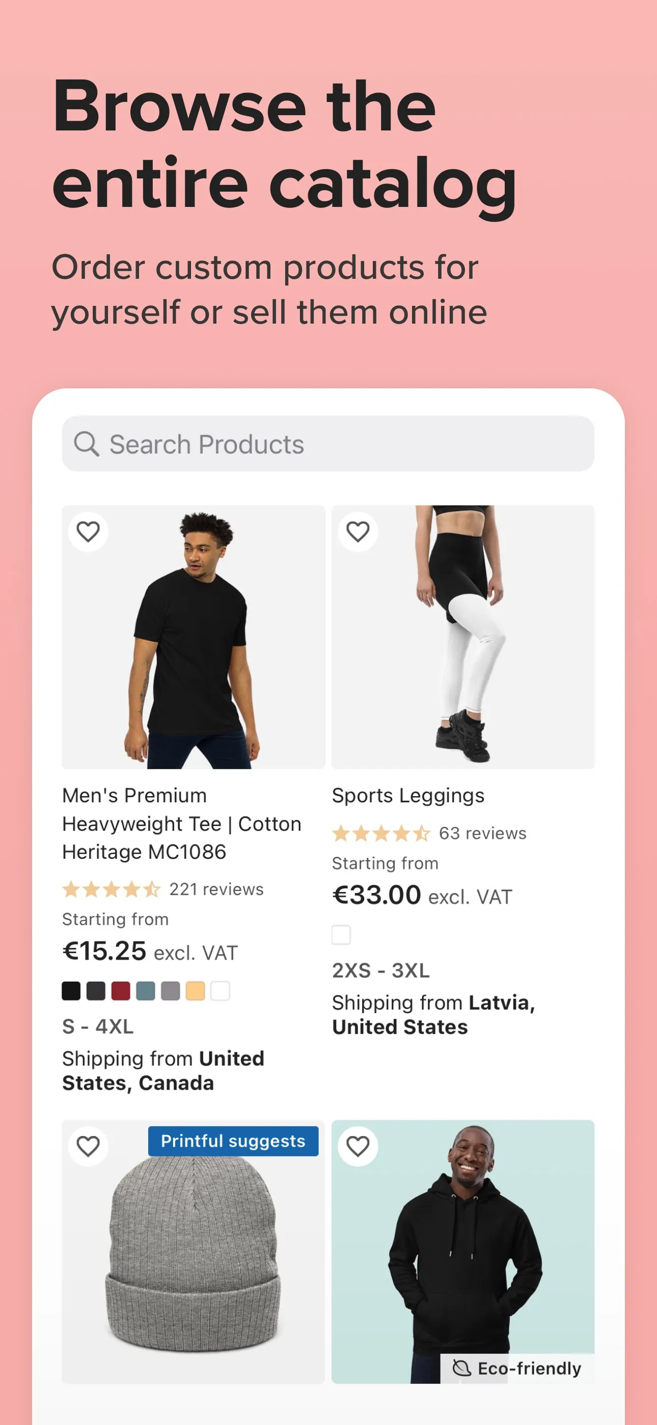 Printful App iphone screenshot 3