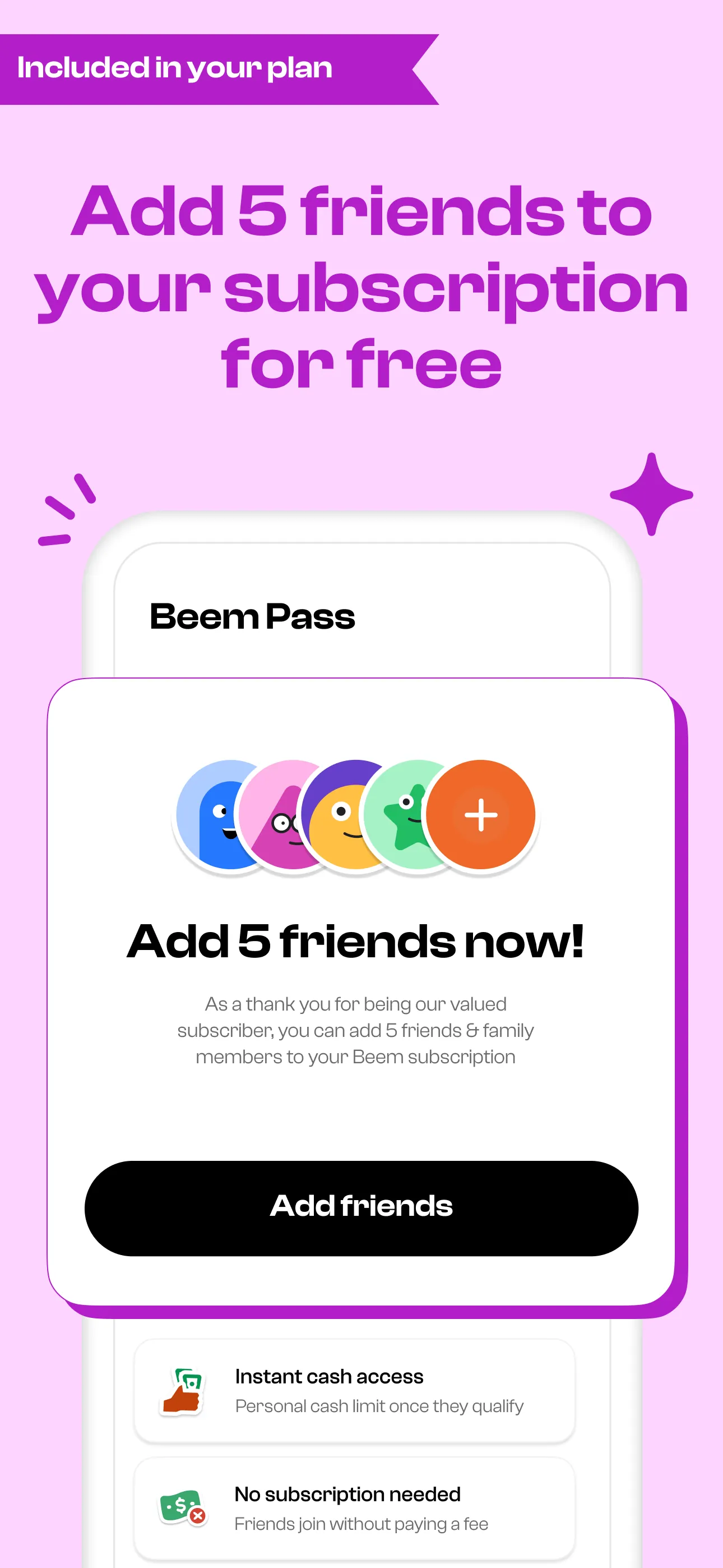Beem: Better than Cash Advance iphone screenshot 4