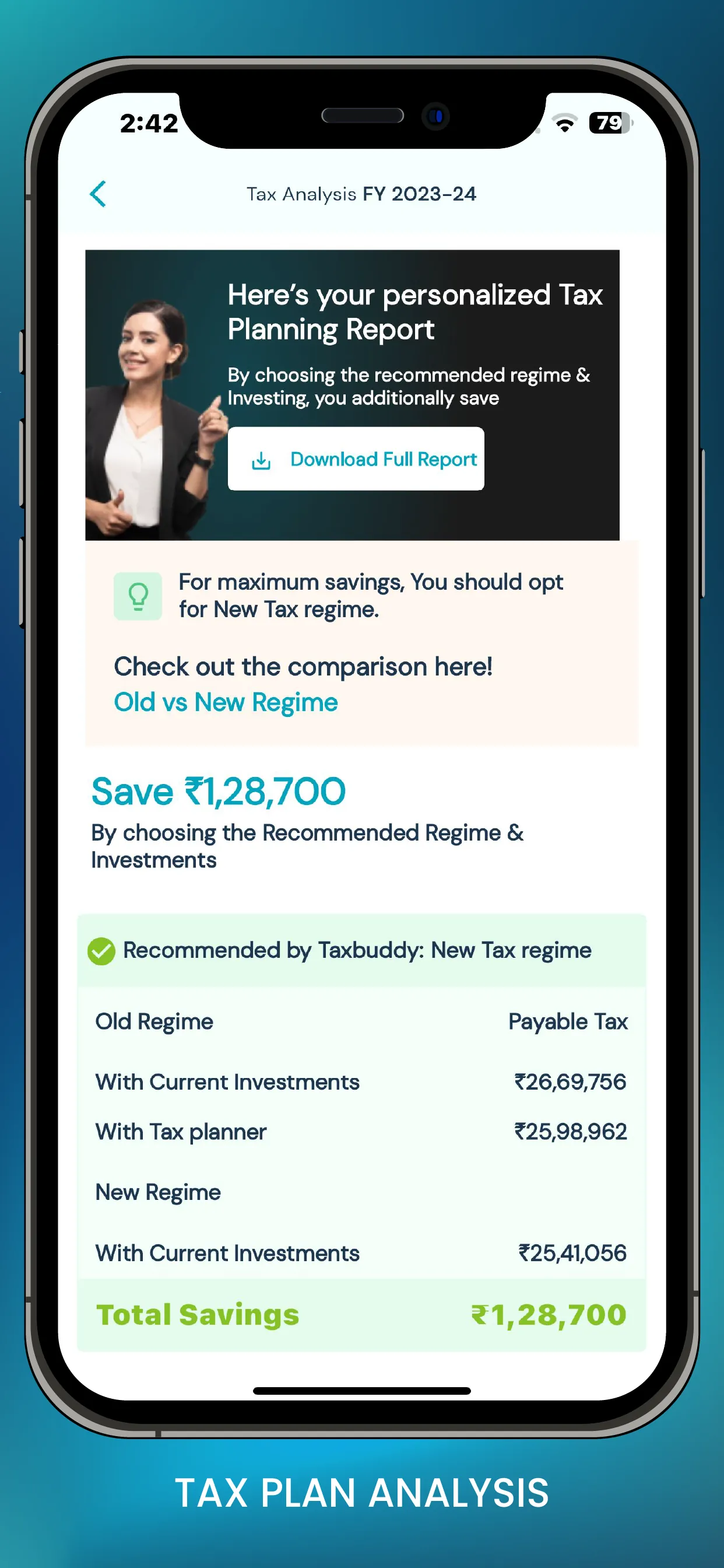 Income Tax Filing by TaxBuddy iphone screenshot 2