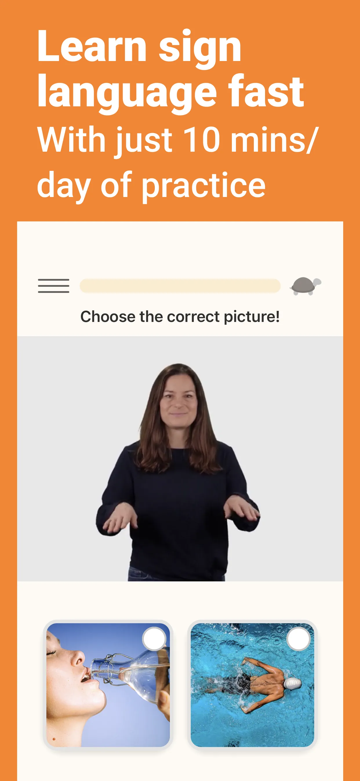 Lingvano - Learn Sign Language iphone screenshot 1