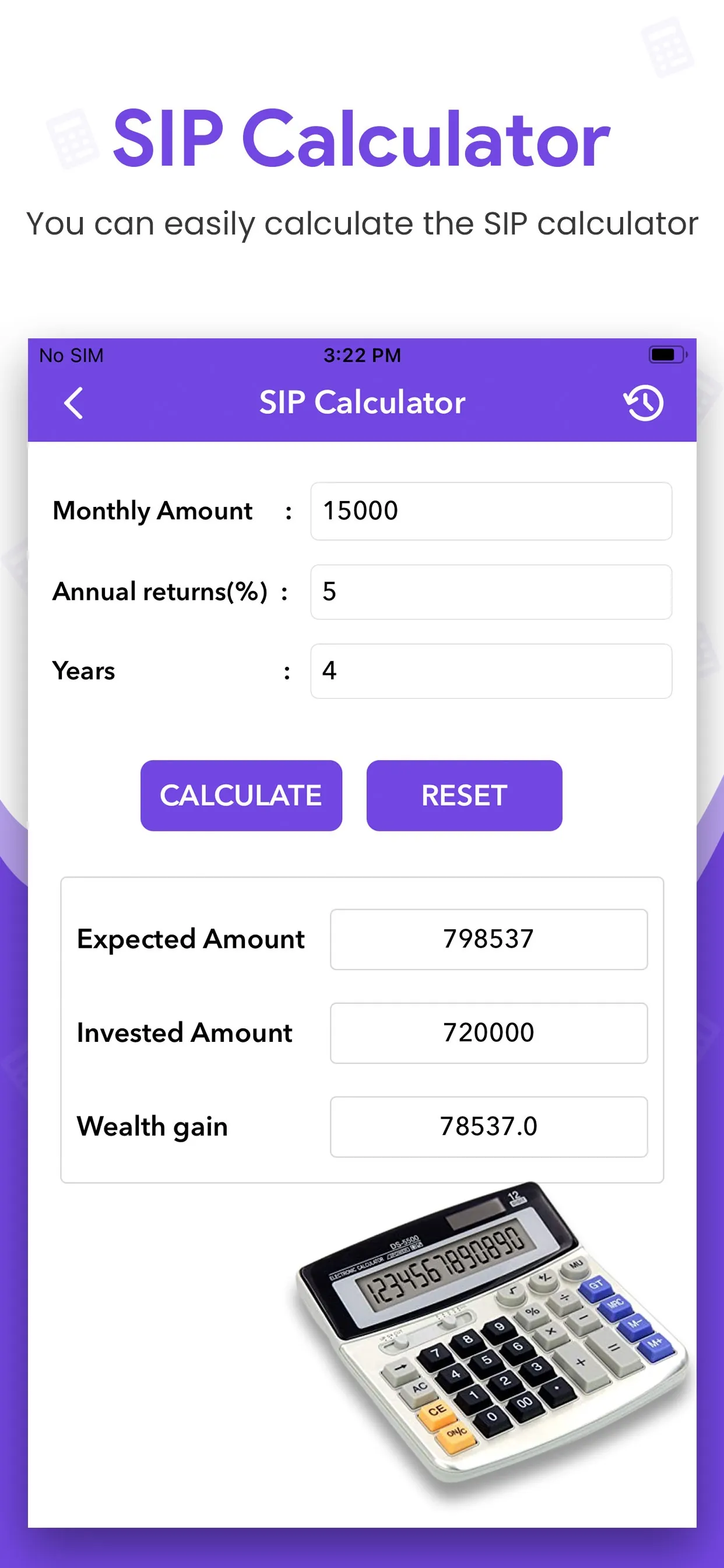EMI Calculator - Loan app iphone screenshot 4