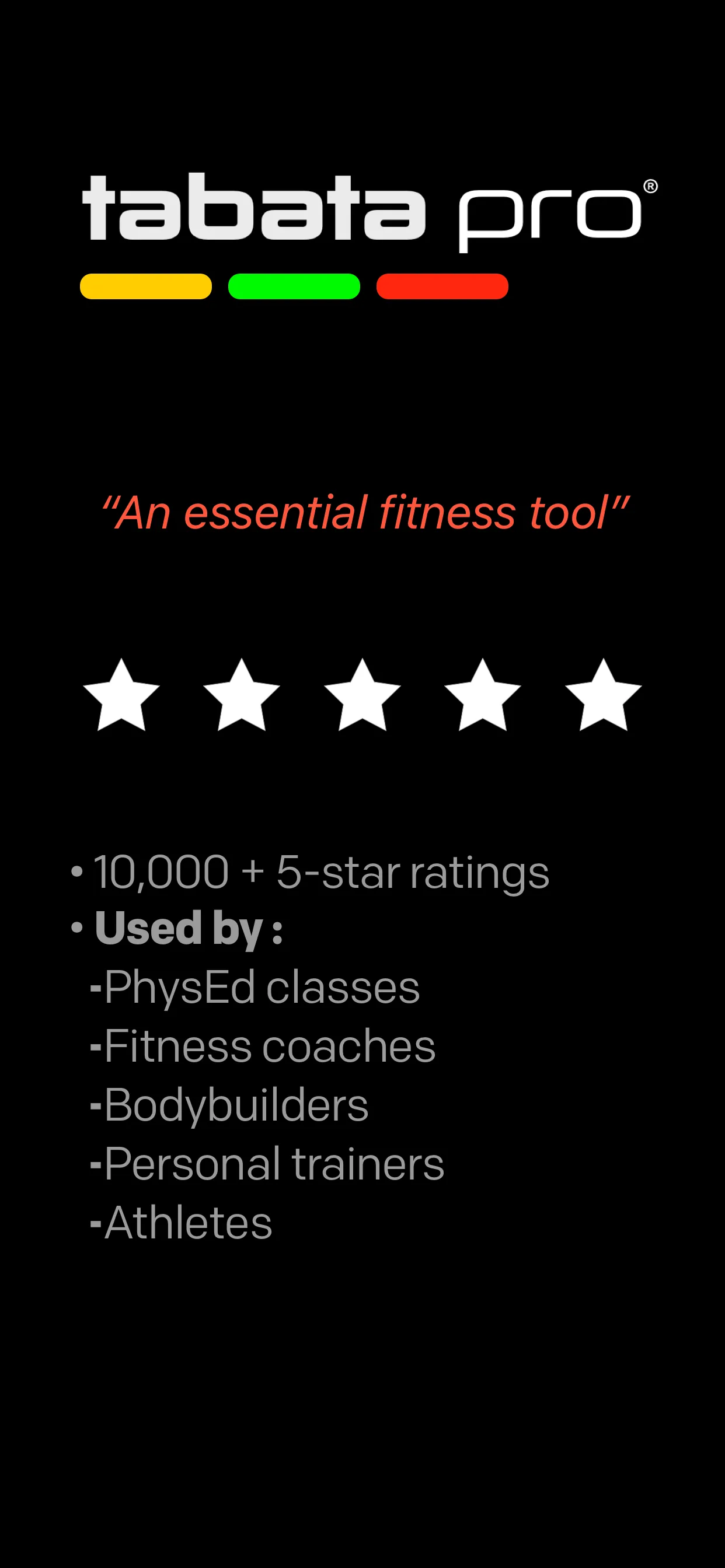 Tabata Pro HIIT Interval Timer iphone screenshot 9