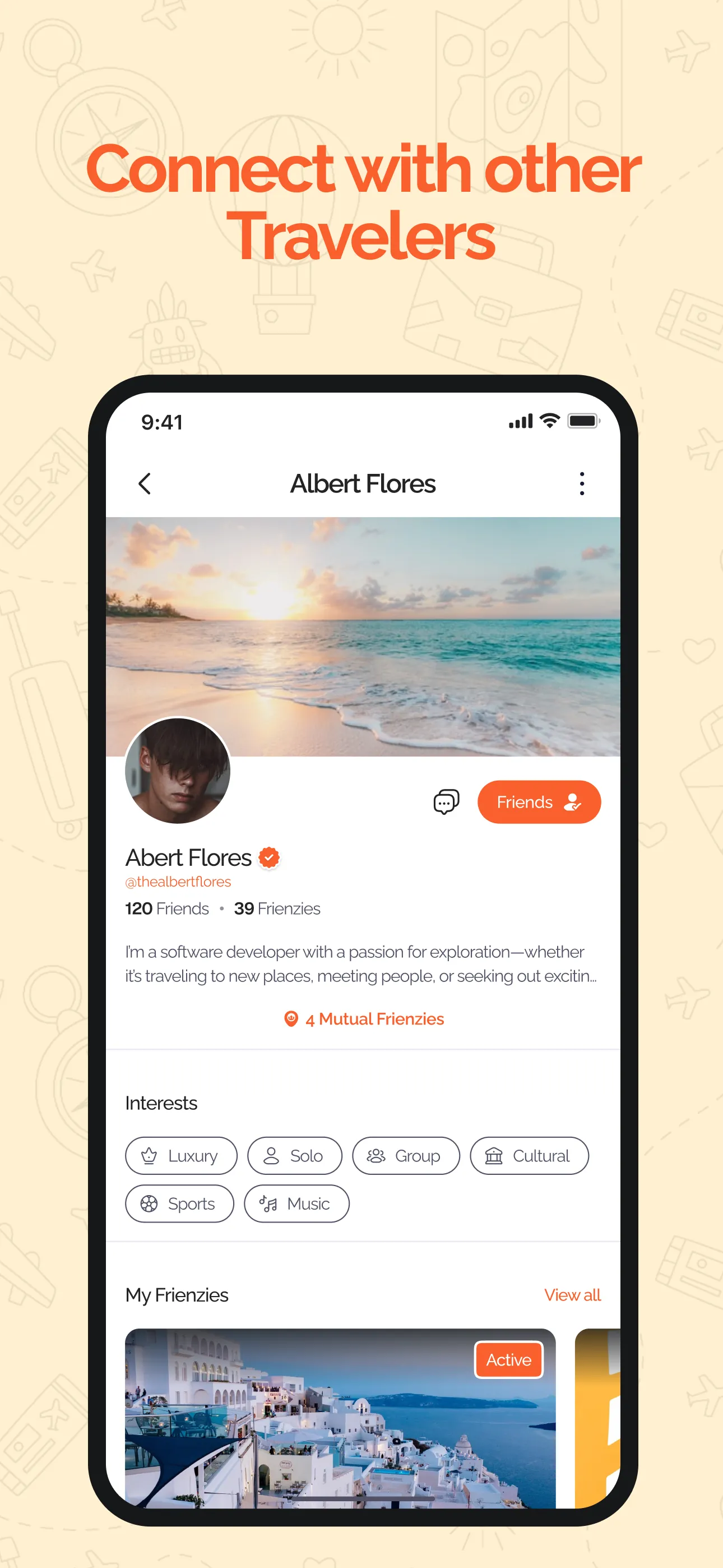 Frienzy: Group Travel Planner iphone screenshot 3