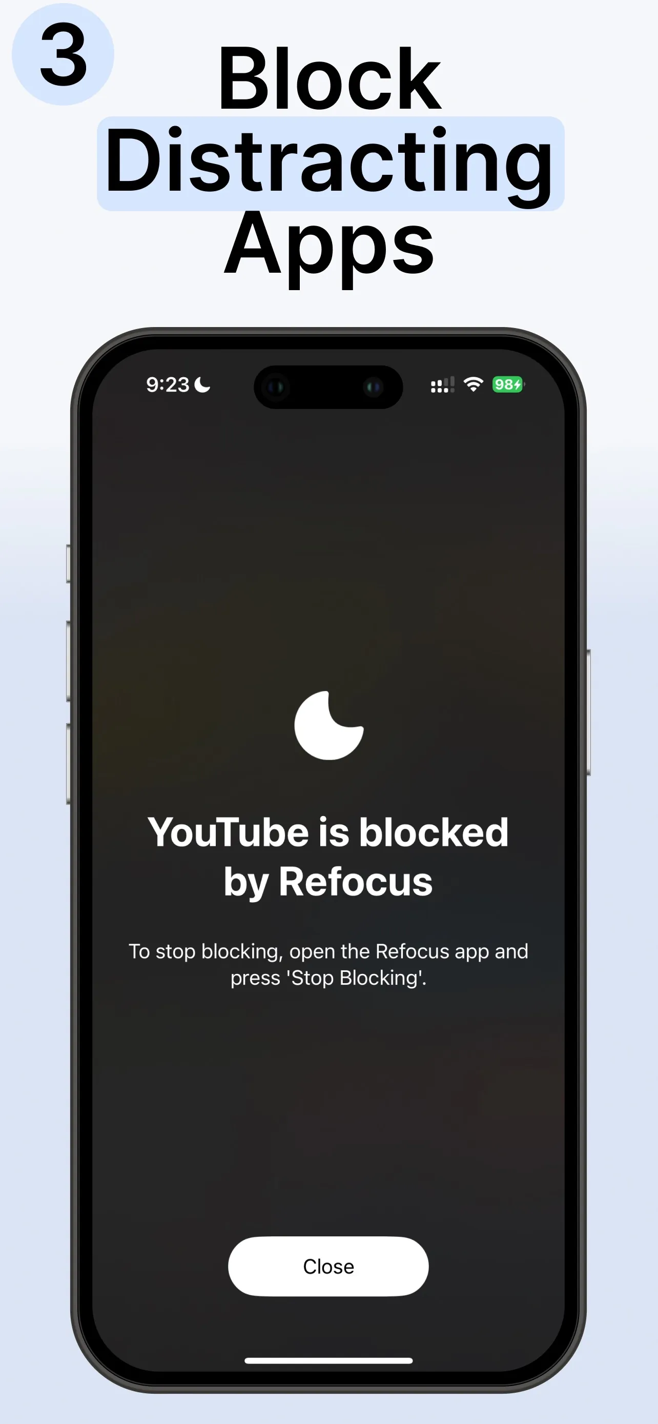Refocus: App Blocker & Limits iphone screenshot 6