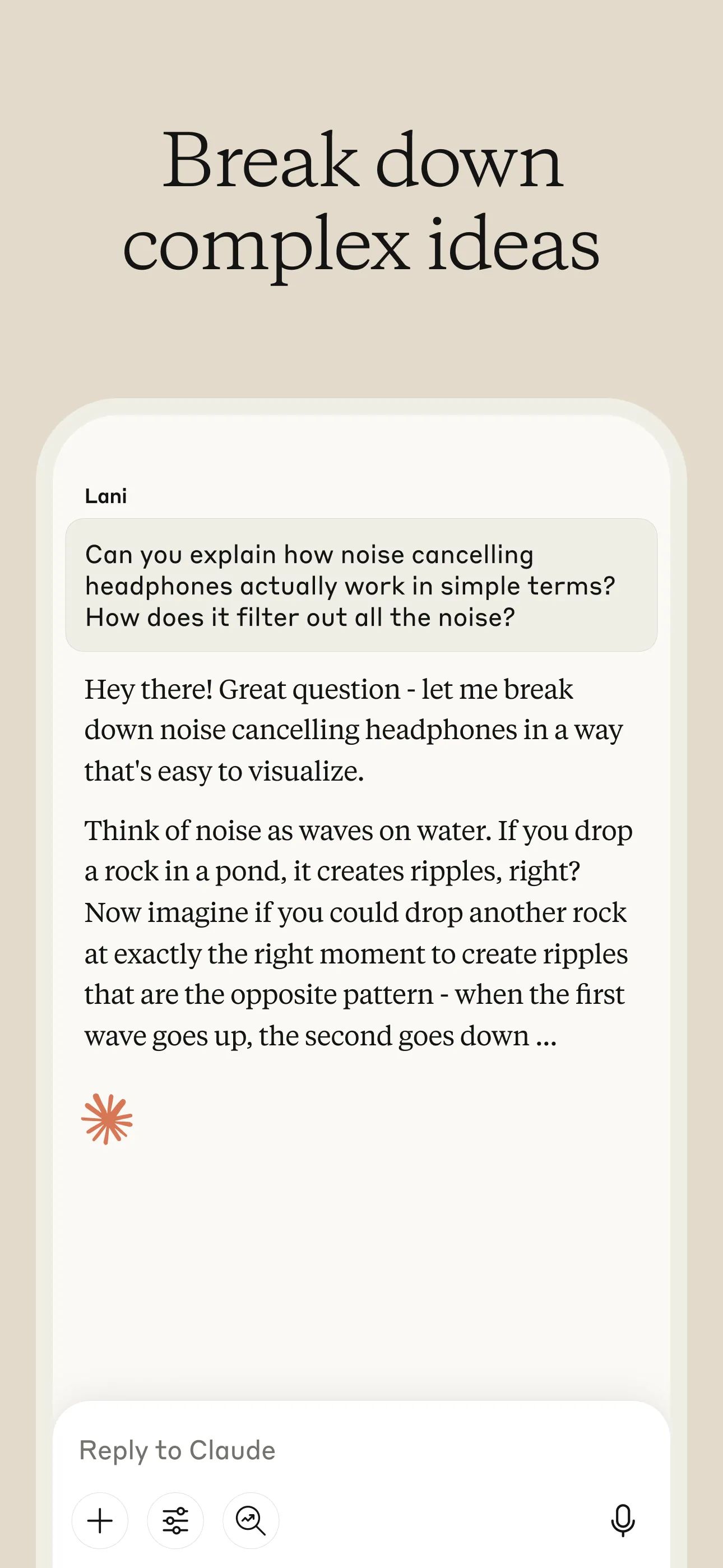 Claude by Anthropic iphone screenshot 2