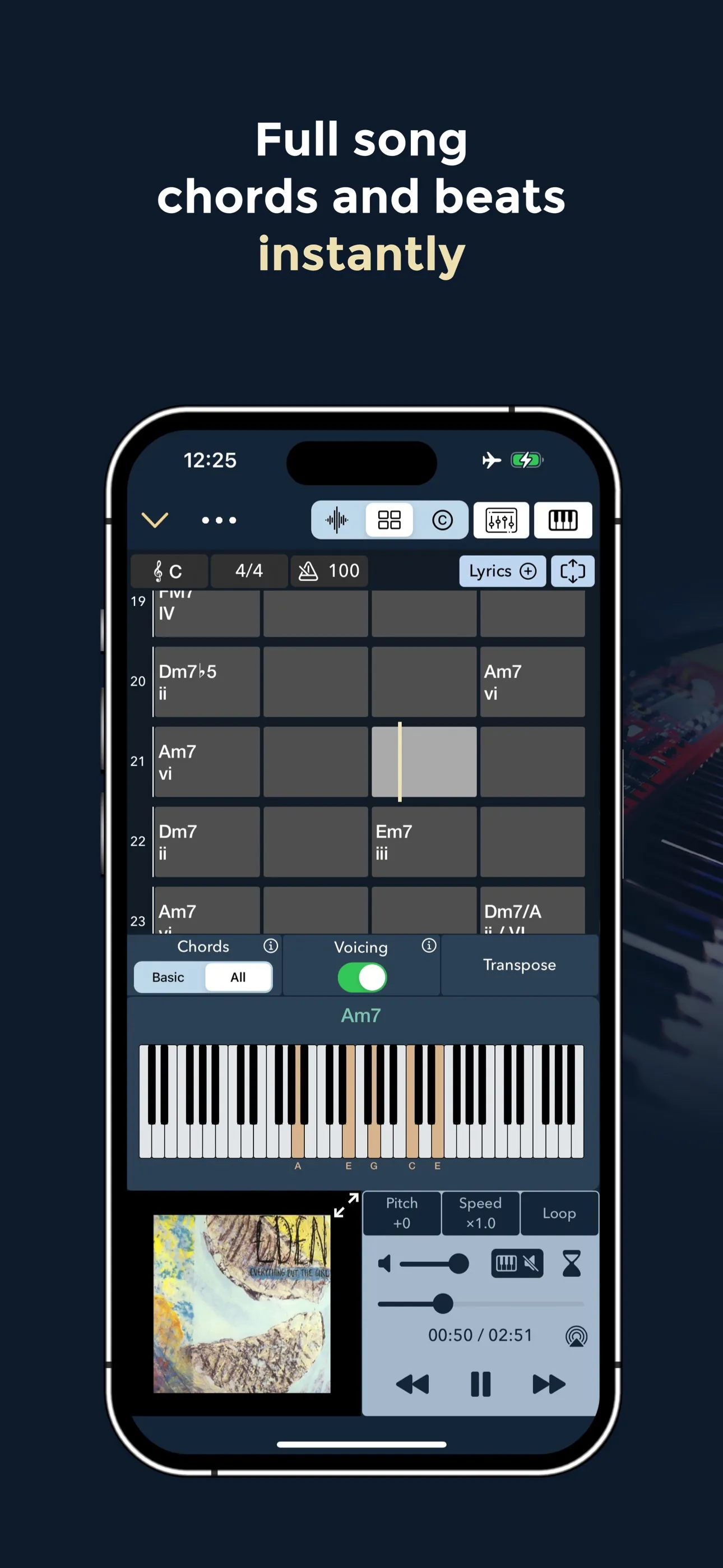 Chord ai - Play any song! iphone screenshot 3