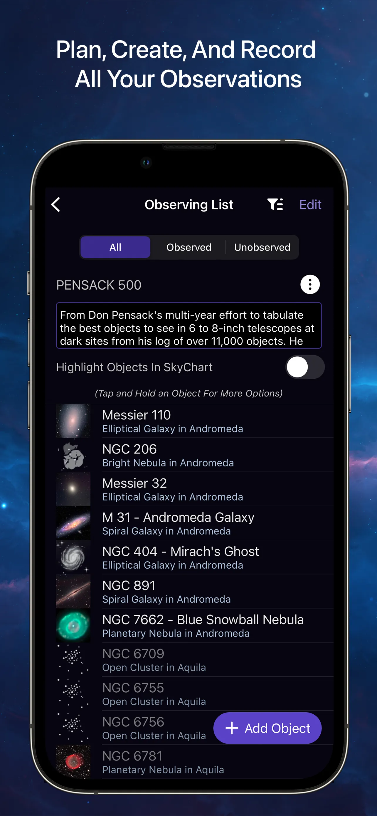 SkySafari 7 Plus iphone screenshot 9
