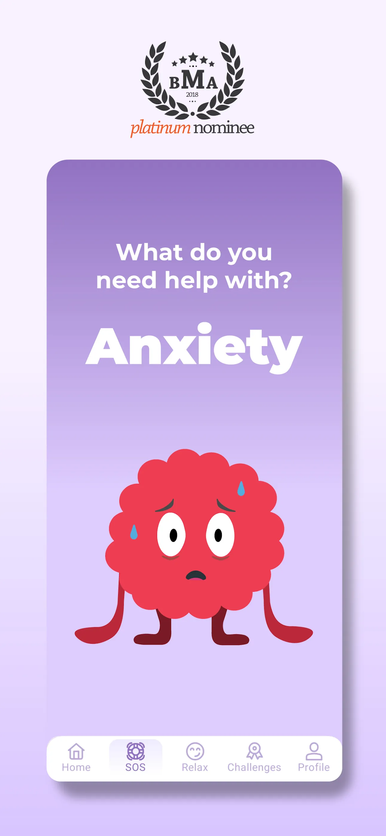 Dare: Panic & Anxiety Relief iphone screenshot 1