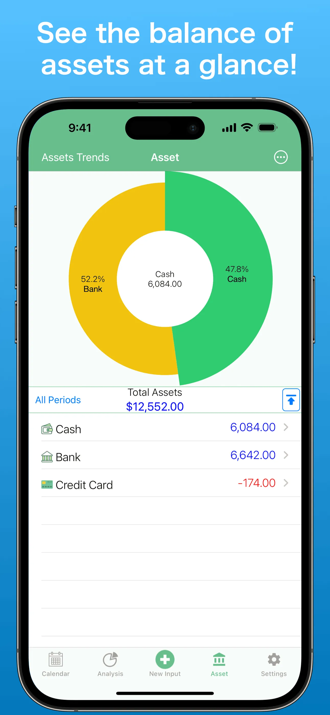 Household Accounts! Moneysave iphone screenshot 5