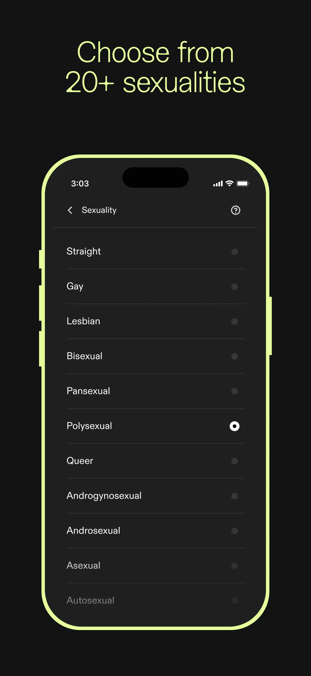 Feeld: Open-Minded Dating App iphone screenshot 3