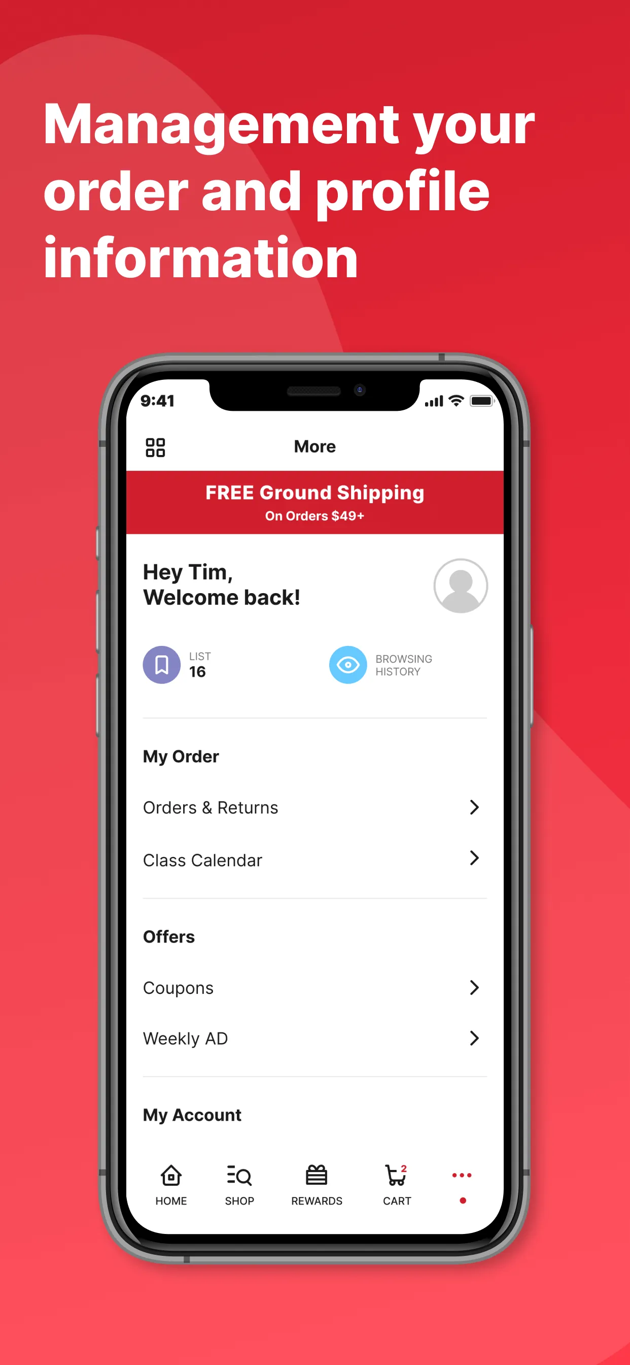 Michaels Stores iphone screenshot 5