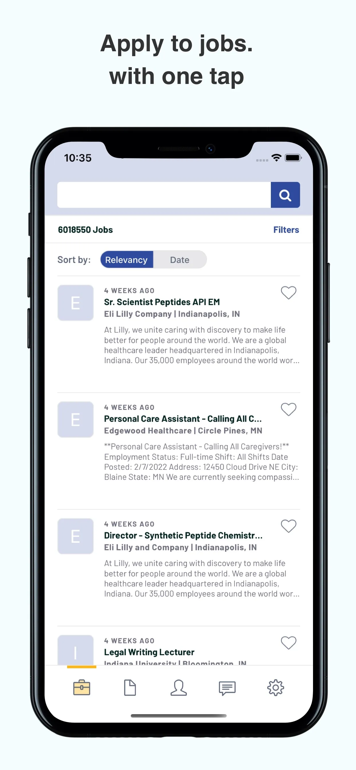 CareerBuilder: Job Search iphone screenshot 3