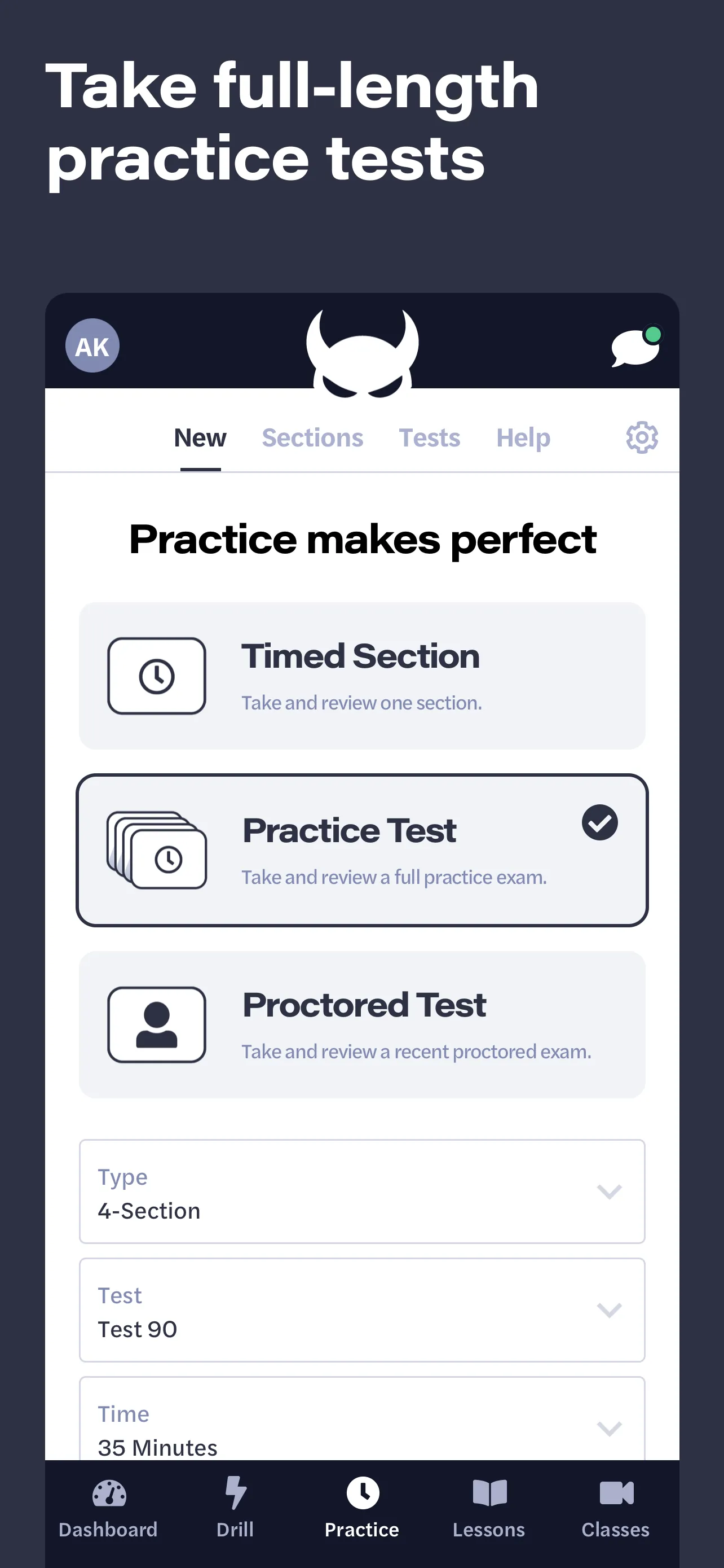 LSAT Demon iphone screenshot 6